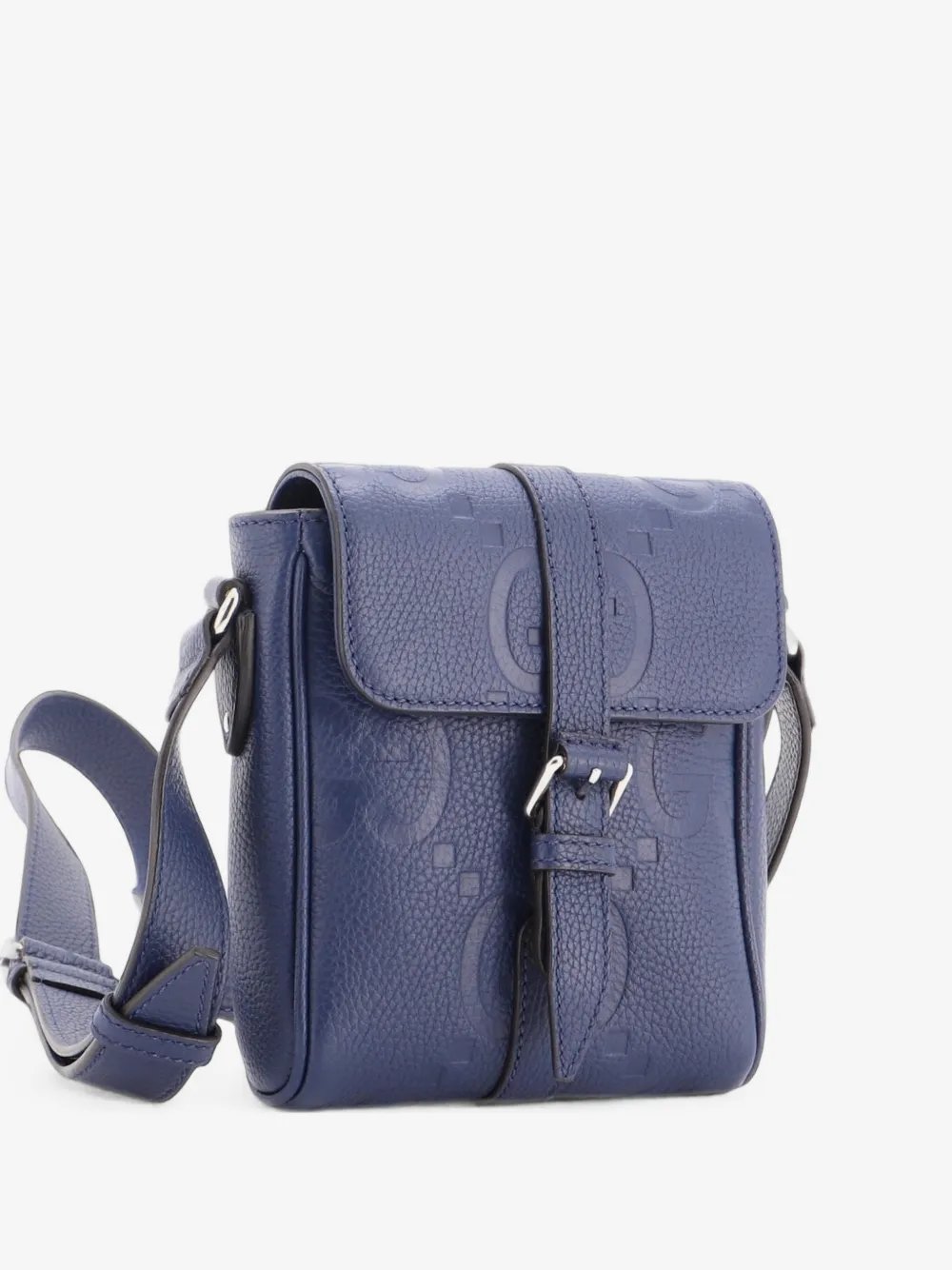 Messenger Bag Jumbo GG Embossed Leather Small crossbody bag