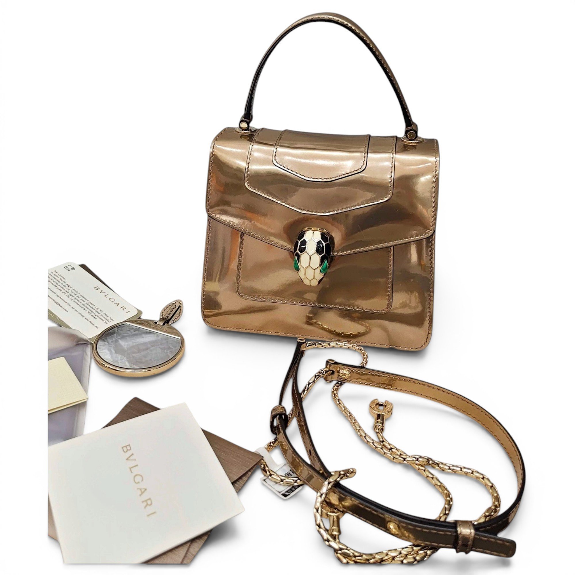 Leather handbag