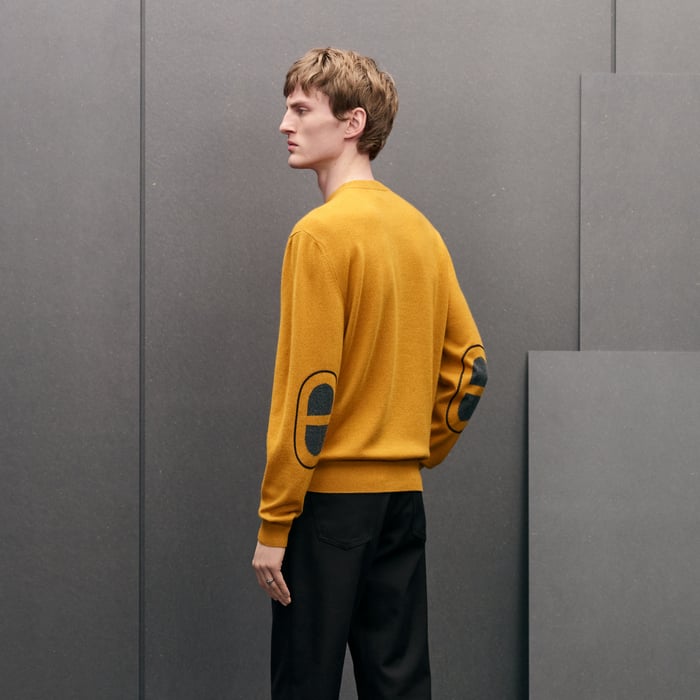 Cumin "Maillon Chaine d'Ancre" Crewneck Cashmere Sweater