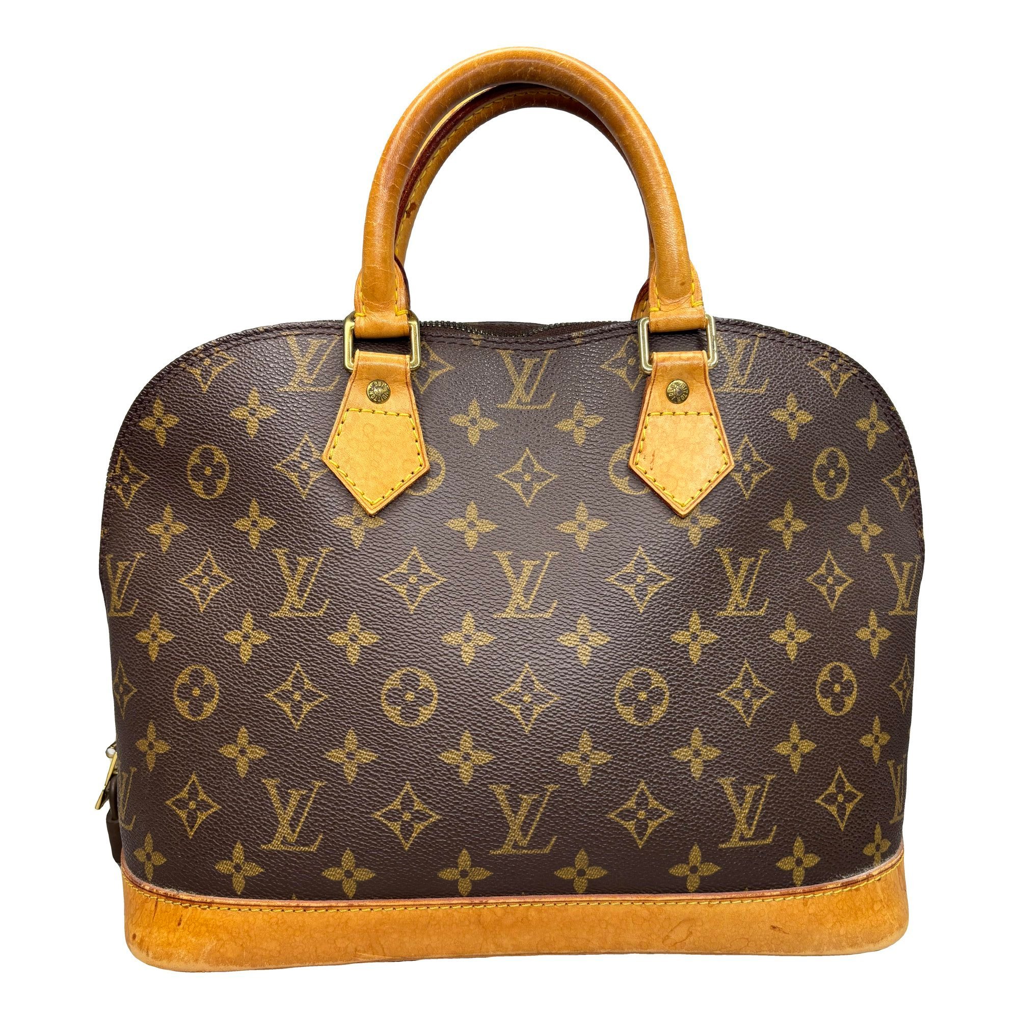 Alma leather handbag