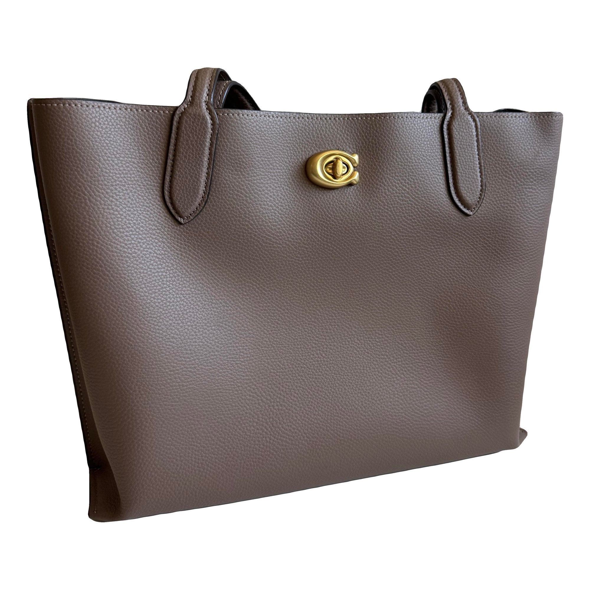 Leather tote