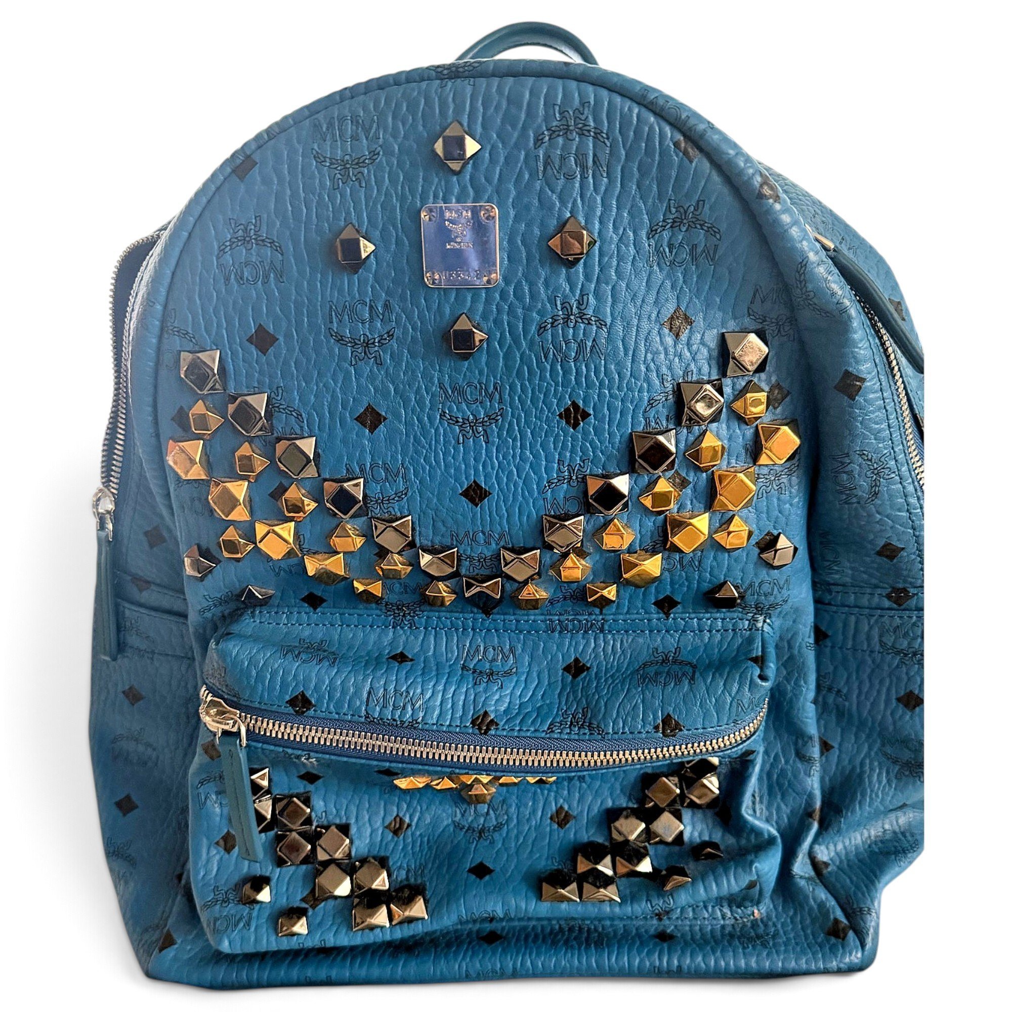 Stark leather backpack