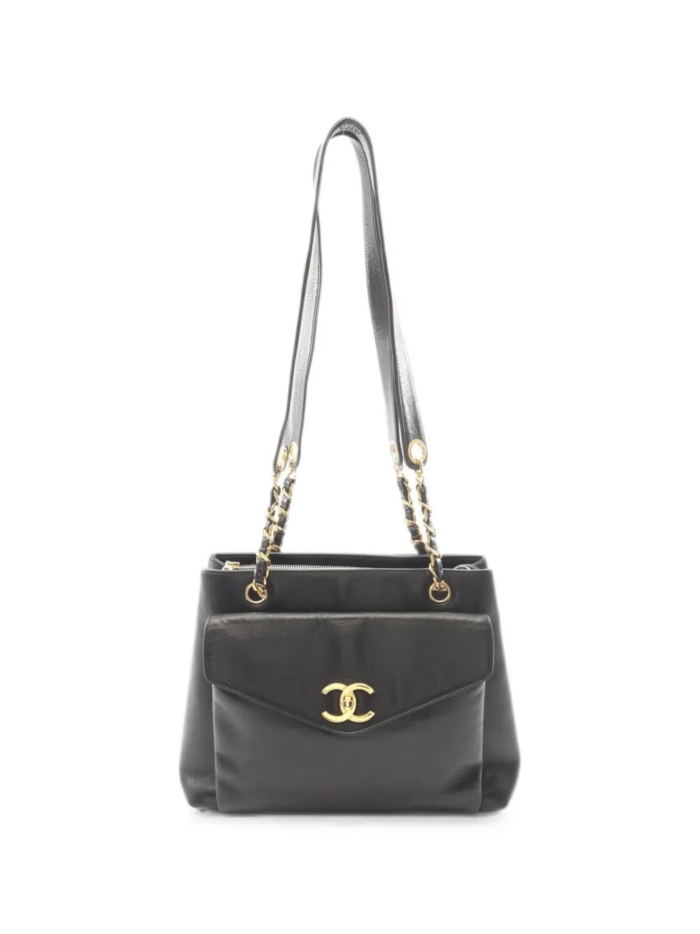 1996-1997 CC-logo turn-lock shoulder bag