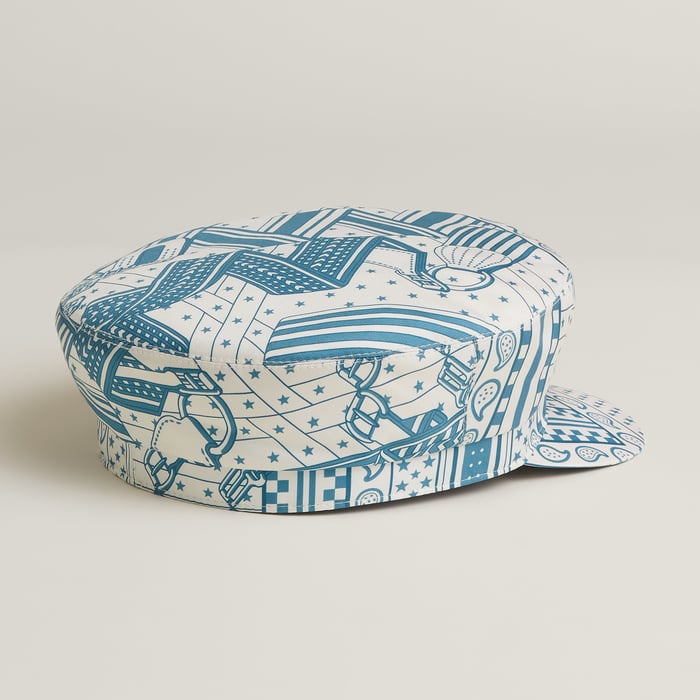 블루 진 Deauville Zigzag 캡
