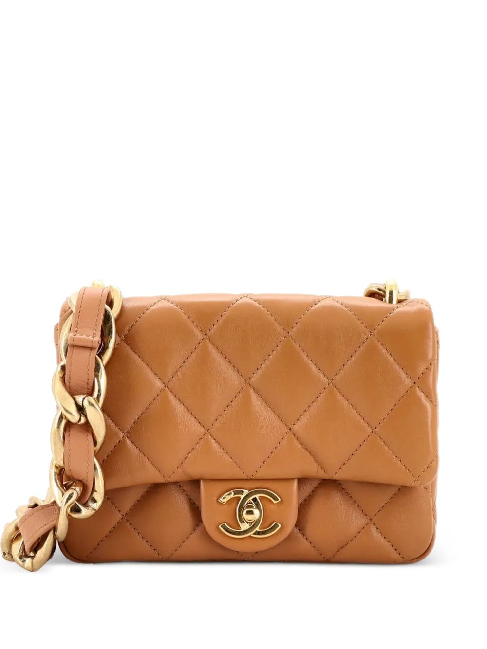 Funky Town Flap Bag Quilted Lambskin Small shoulder bag