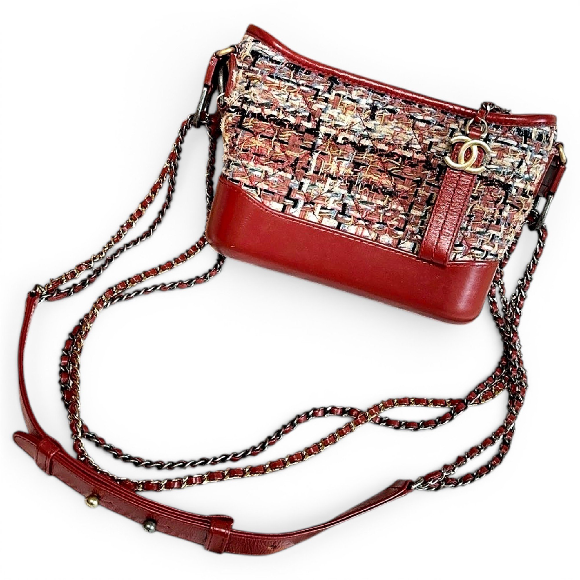 Gabrielle tweed handbag