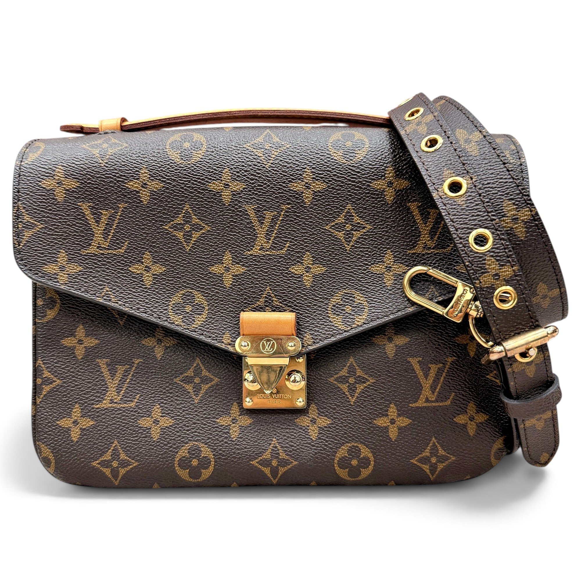 Metis leather handbag
