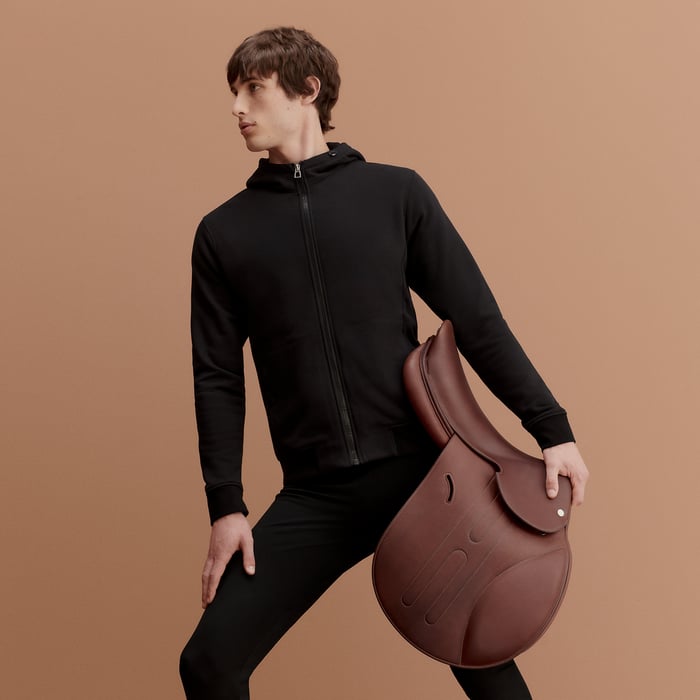 Noir Hermès Fit Sweatshirt