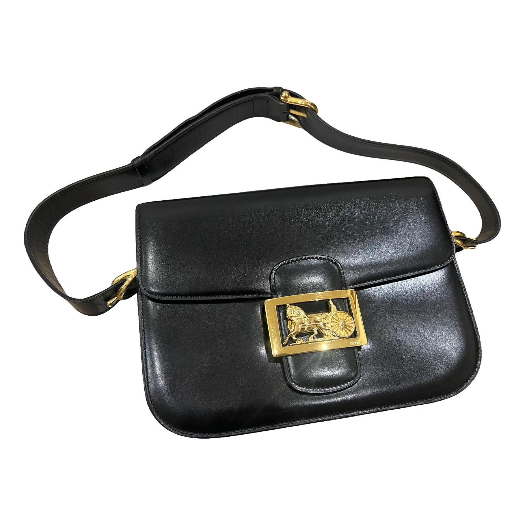 Crécy Vintage leather handbag
