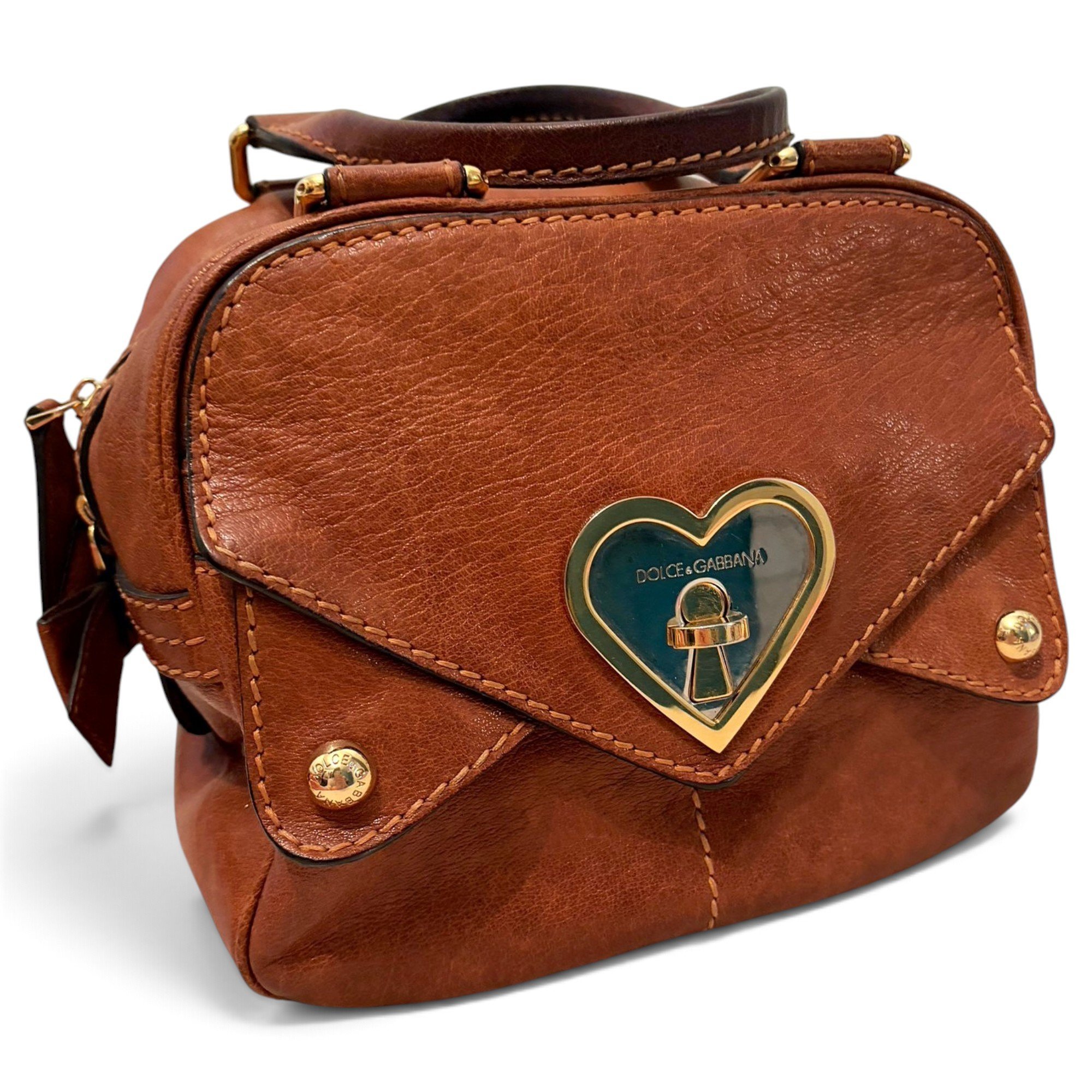 Leather handbag
