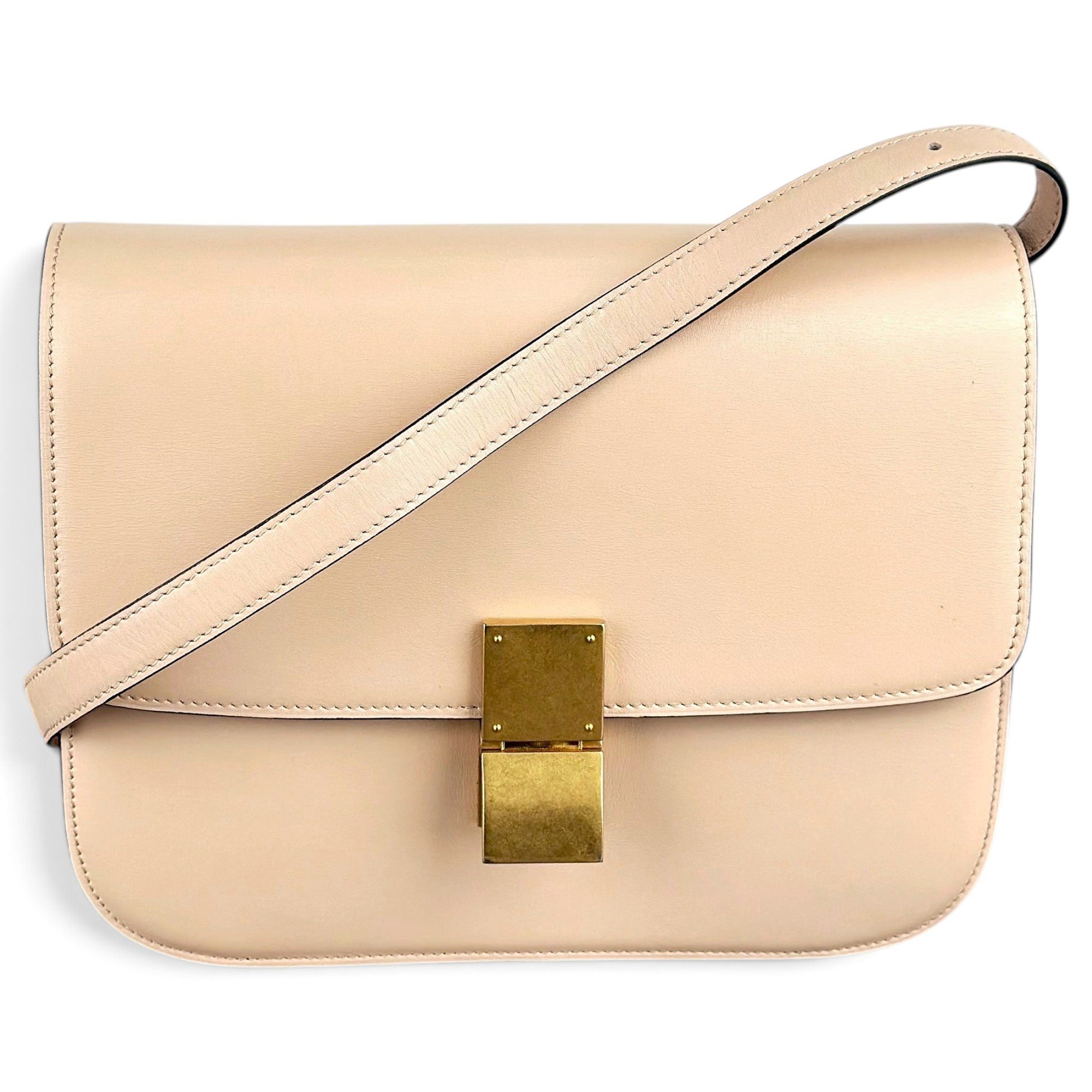 Classic leather handbag