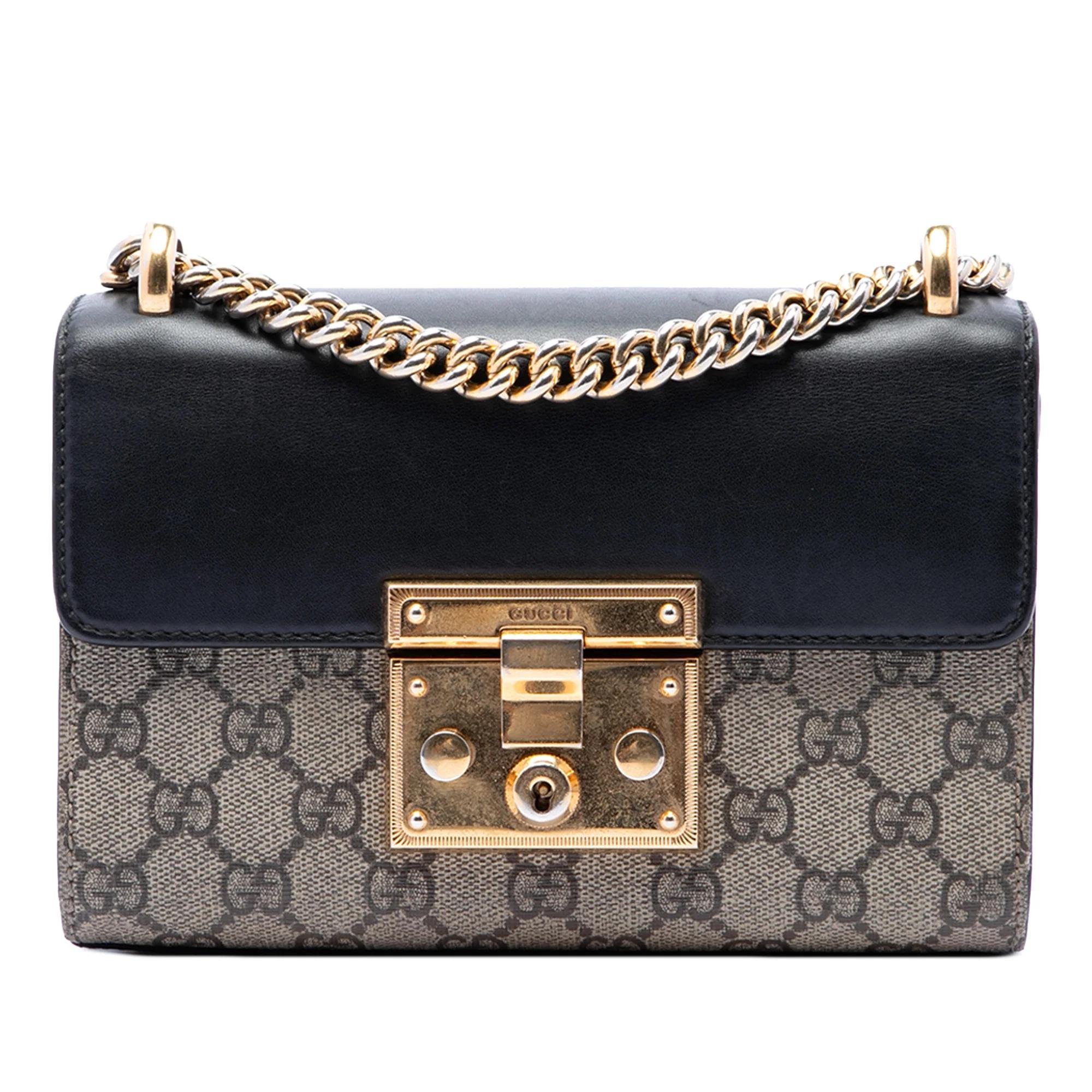 Padlock cloth crossbody bag