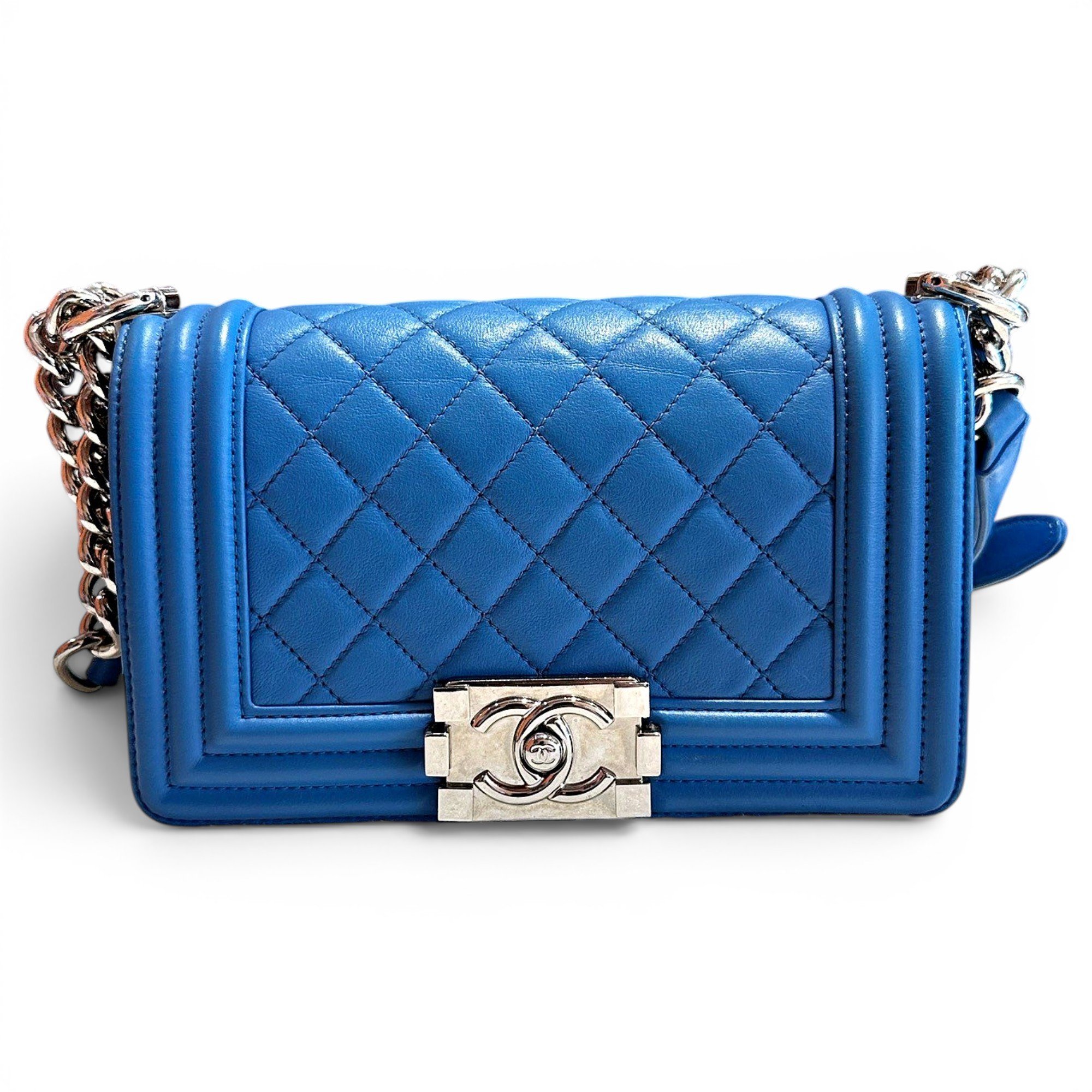 Boy leather crossbody bag