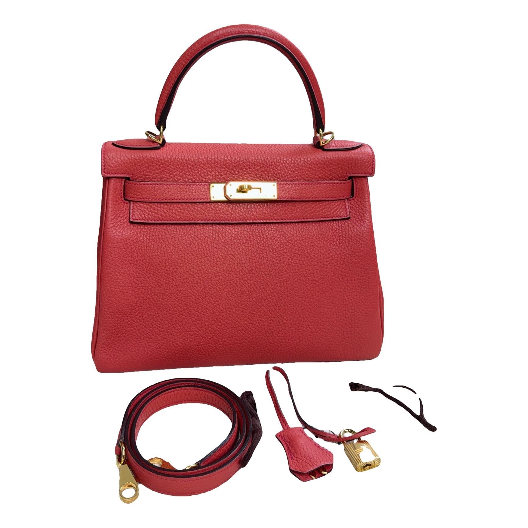 Kelly 28 leather handbag