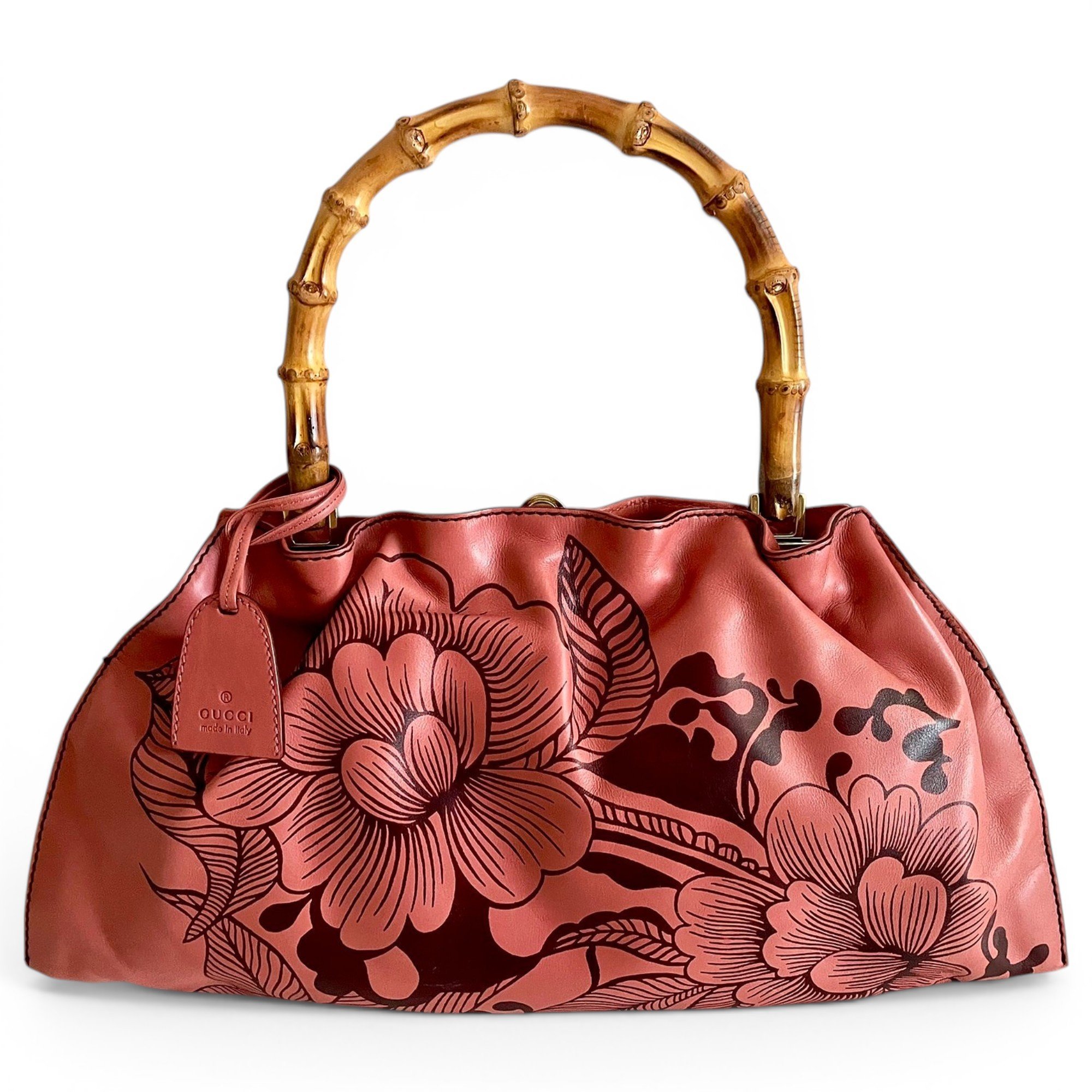 Leather handbag