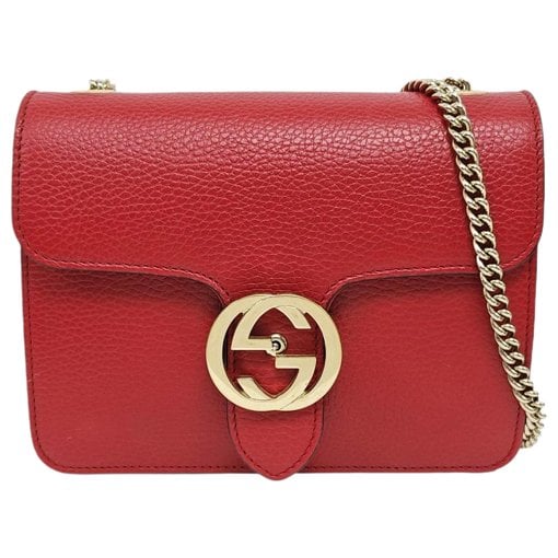 Leather crossbody bag