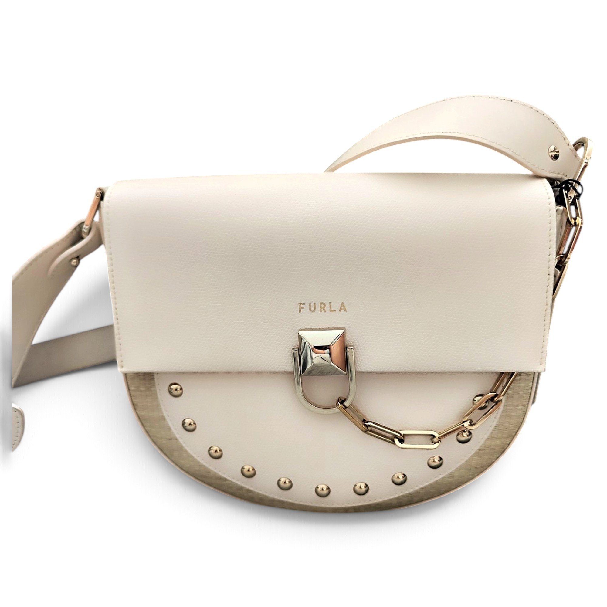 Leather crossbody bag