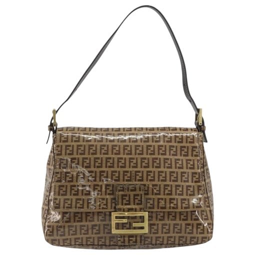 Forever Bauletto patent leather handbag