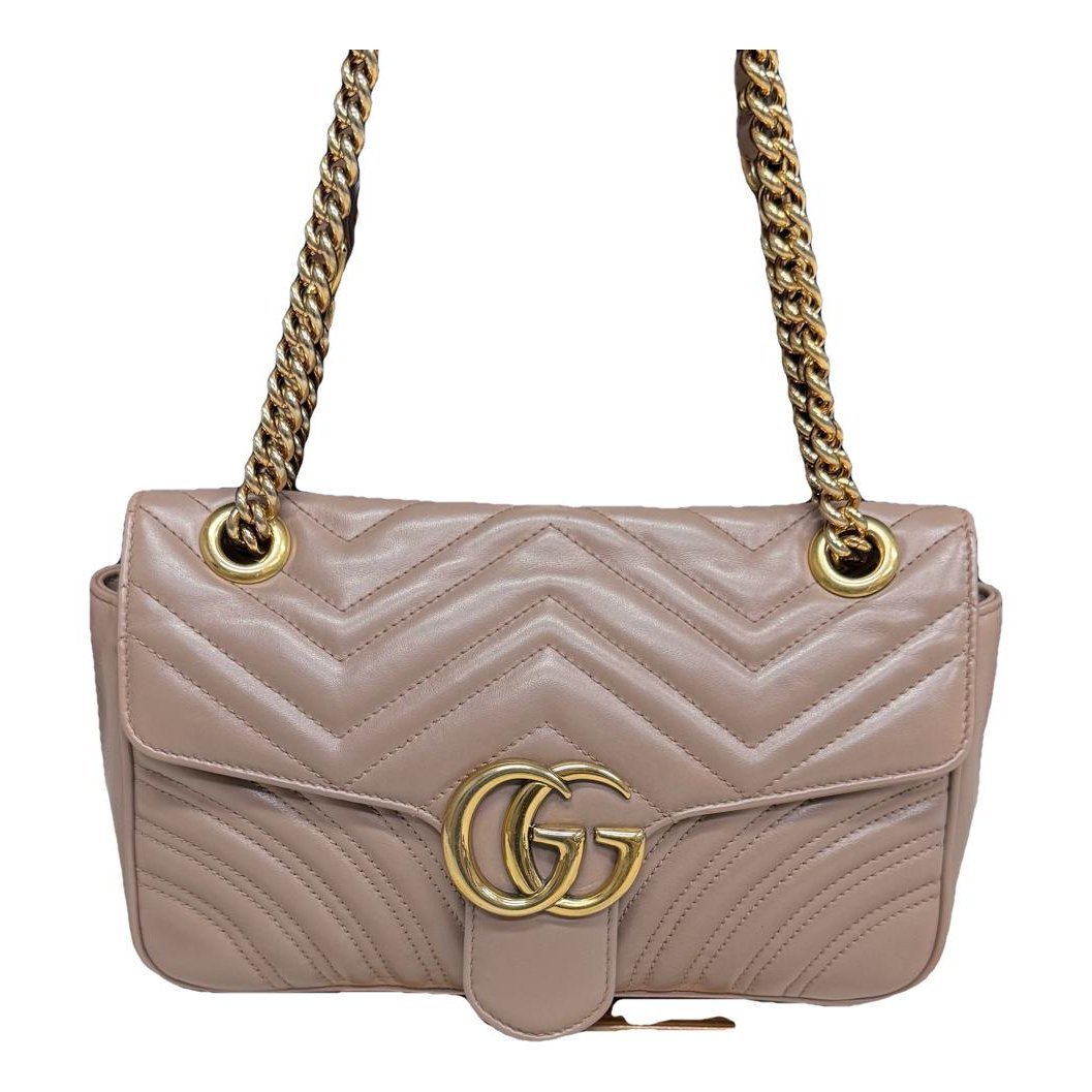 GG Marmont Flap leather handbag