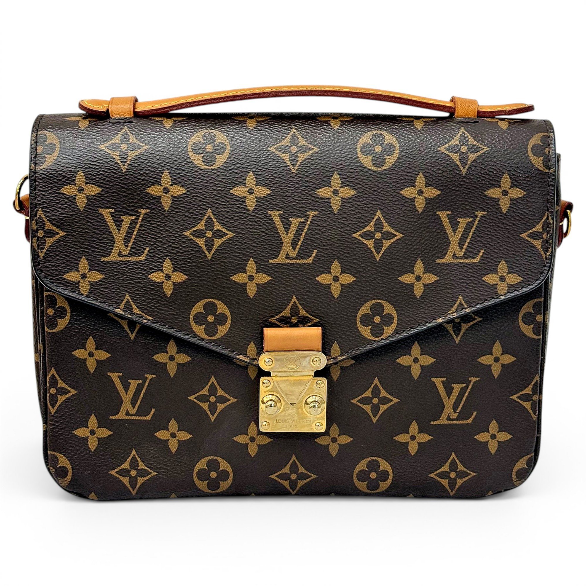 Metis leather handbag