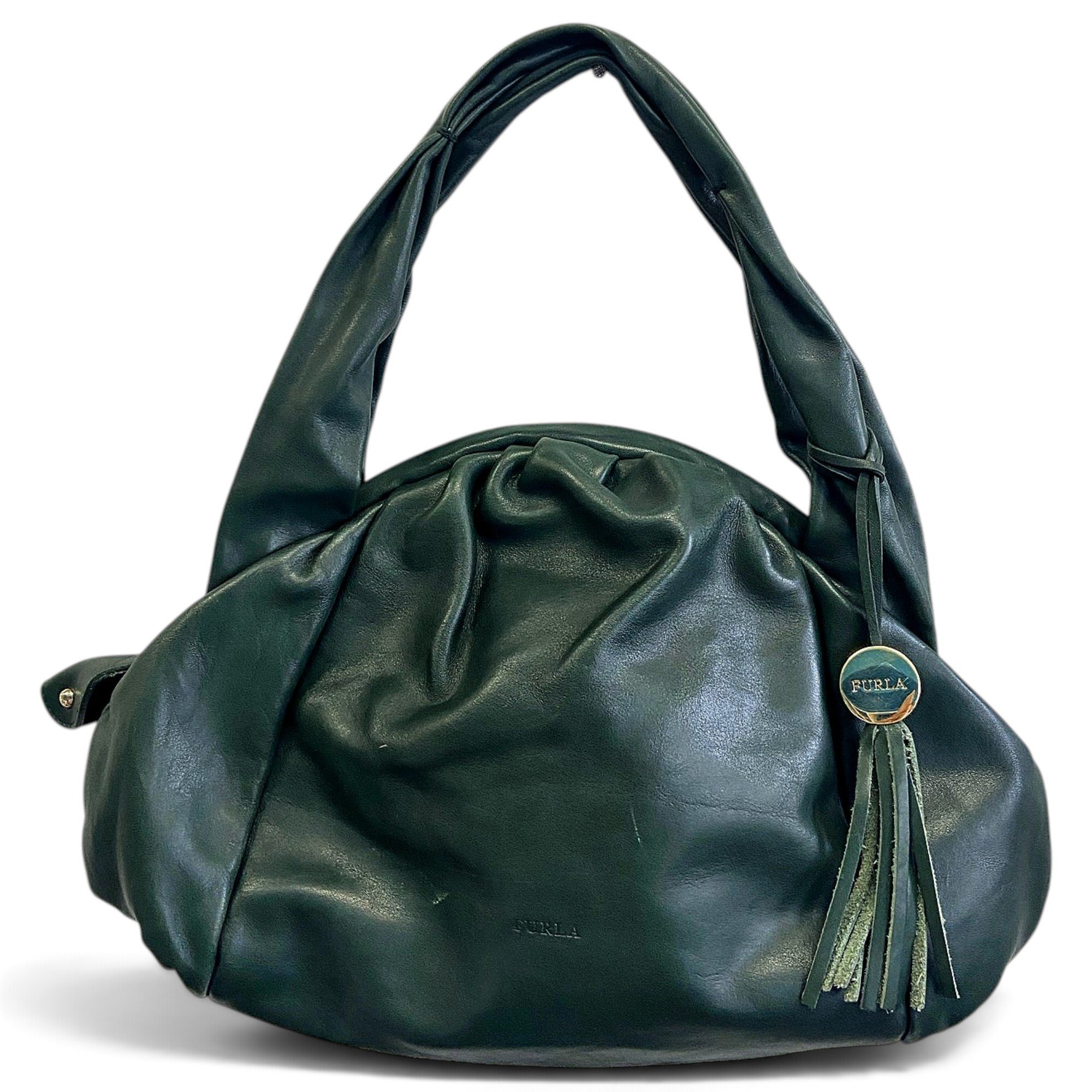 Leather handbag