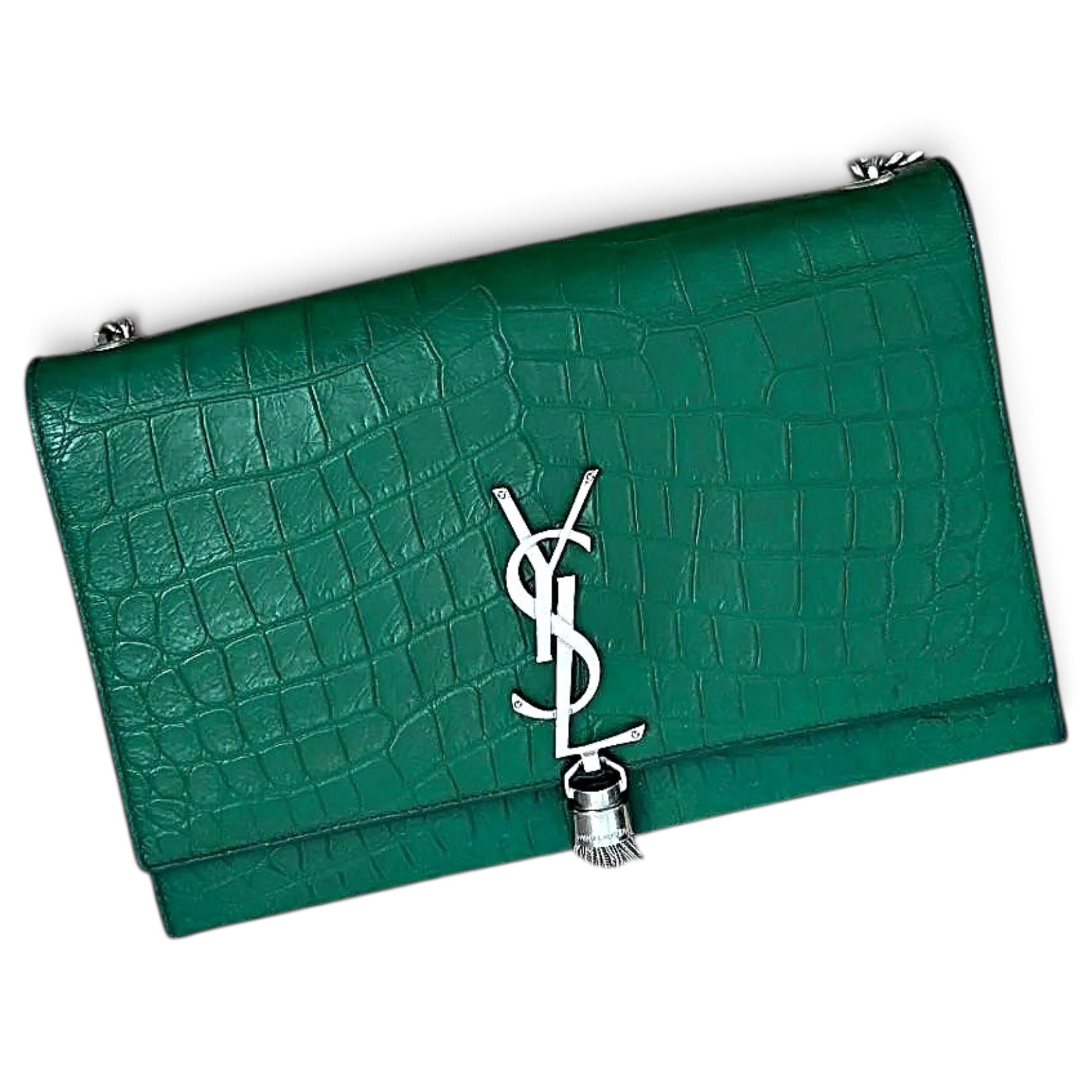 Pompom Kate leather crossbody bag