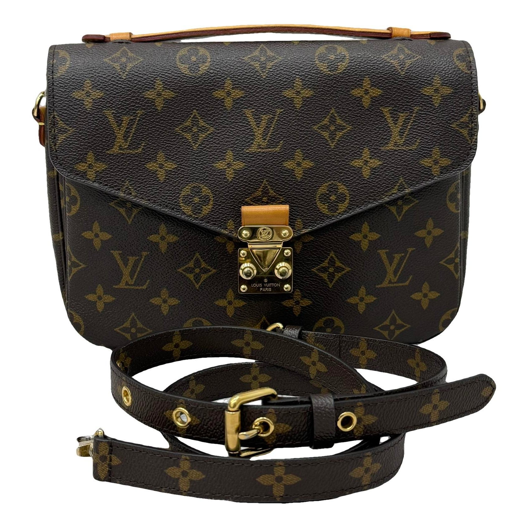Metis leather handbag