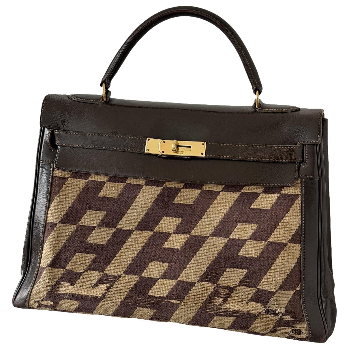 Hermes Kelly 32 Handbag Gold