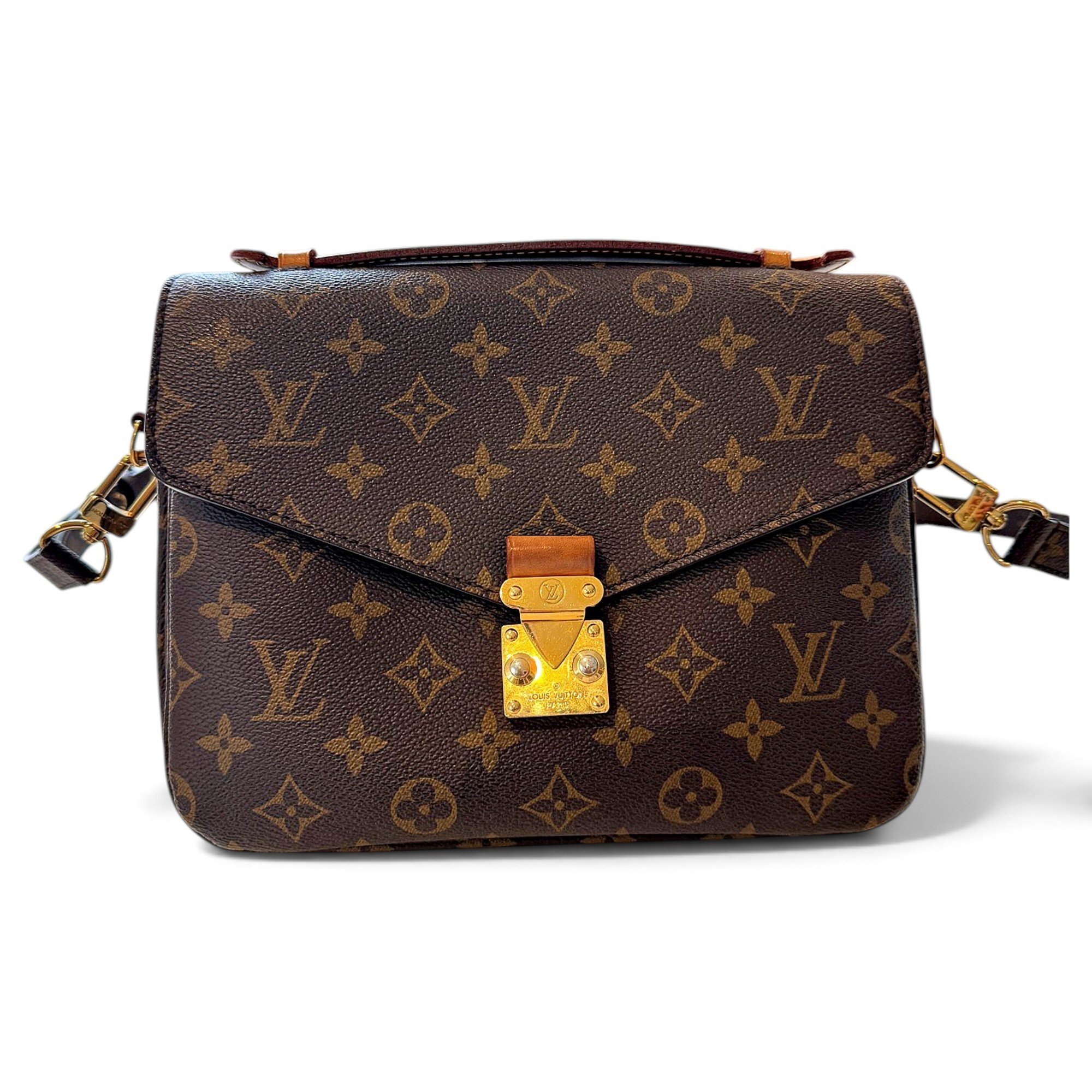 Metis leather crossbody bag