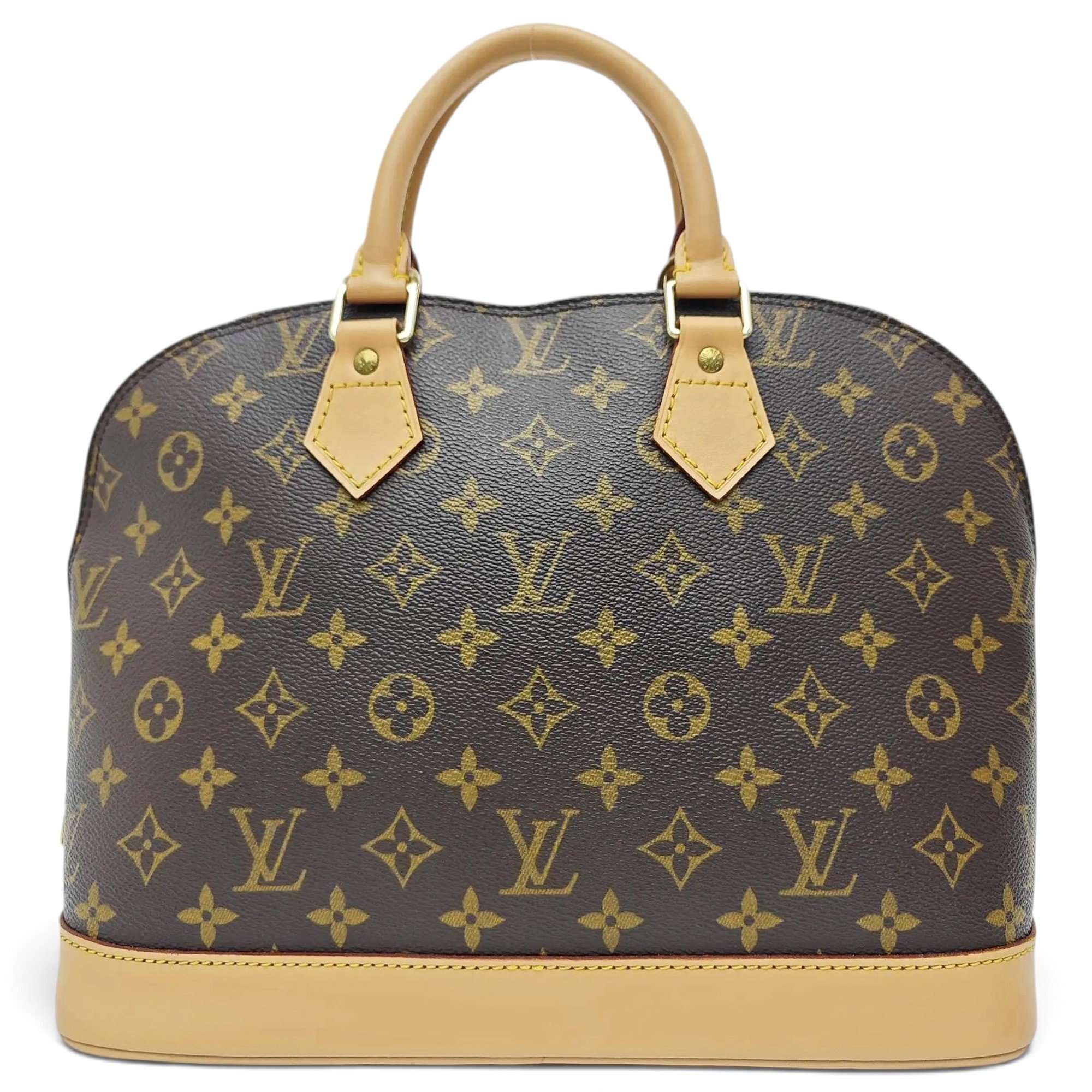 Alma leather handbag