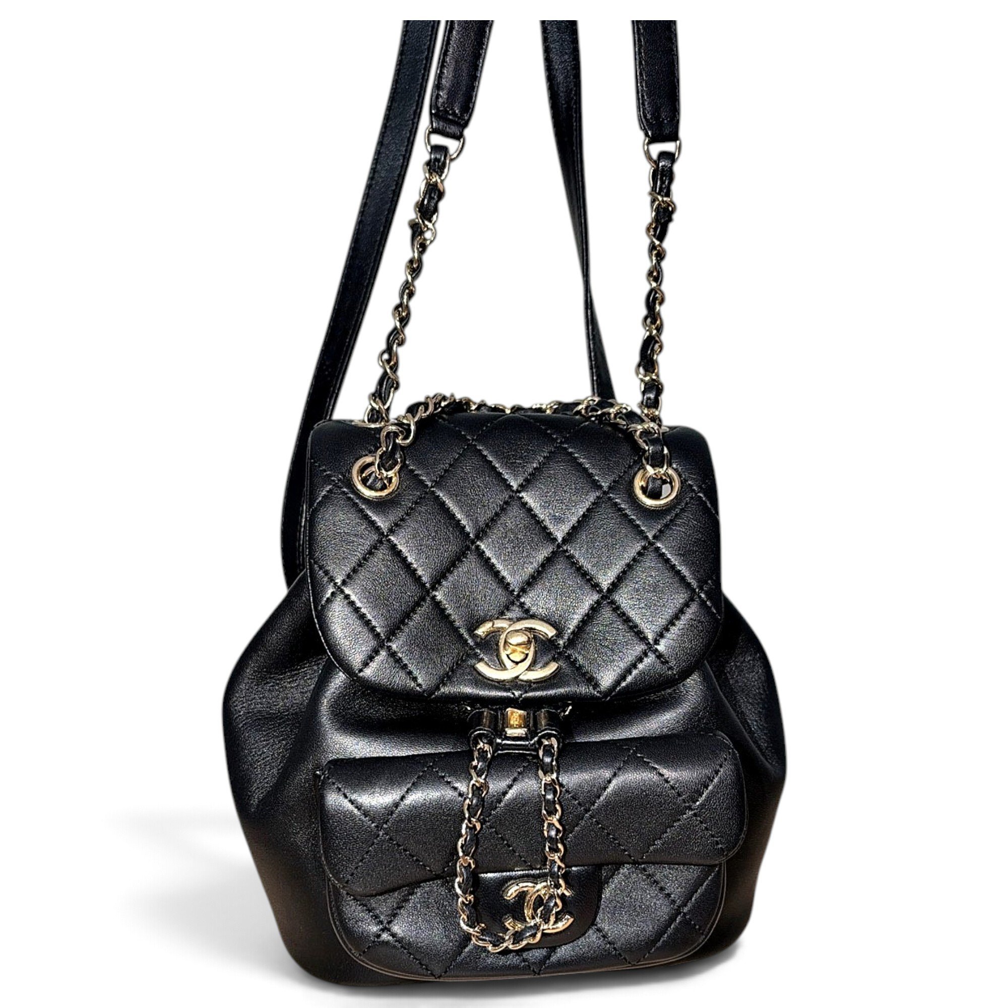 Duma leather backpack