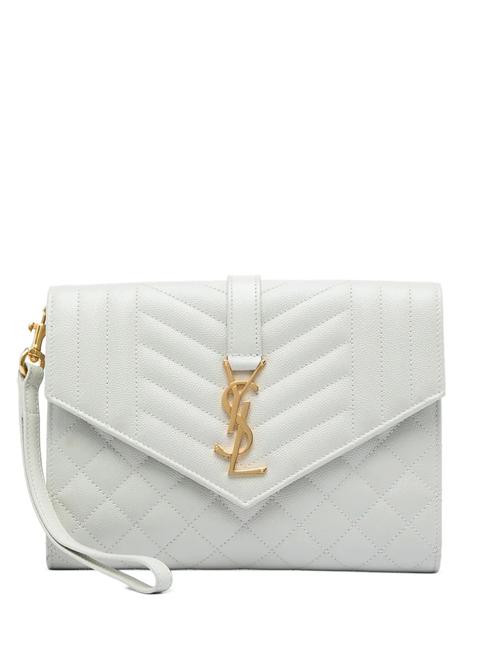 2024 Grain De Poudre Triquilt Monogram Envelope clutch bag