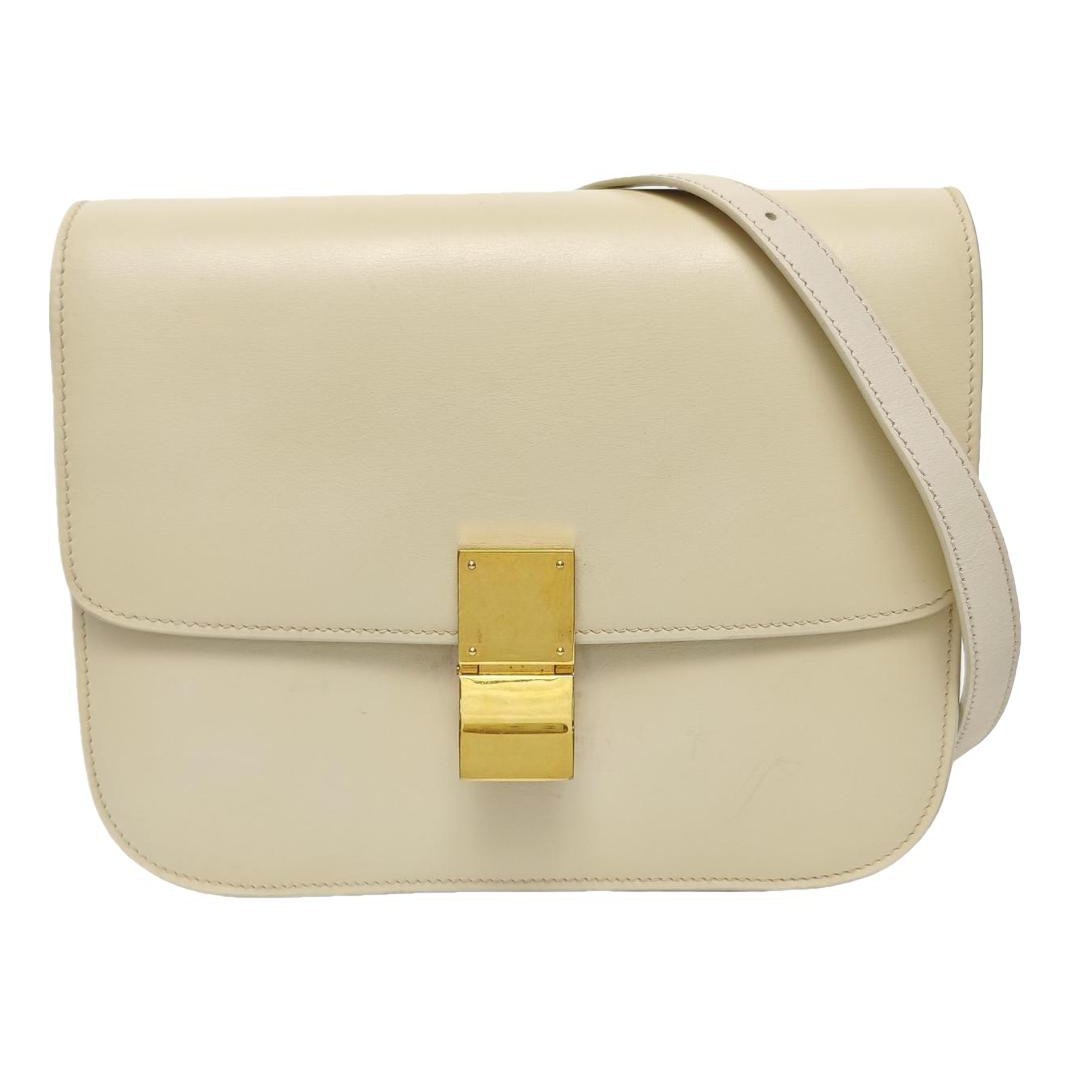 Classic leather handbag