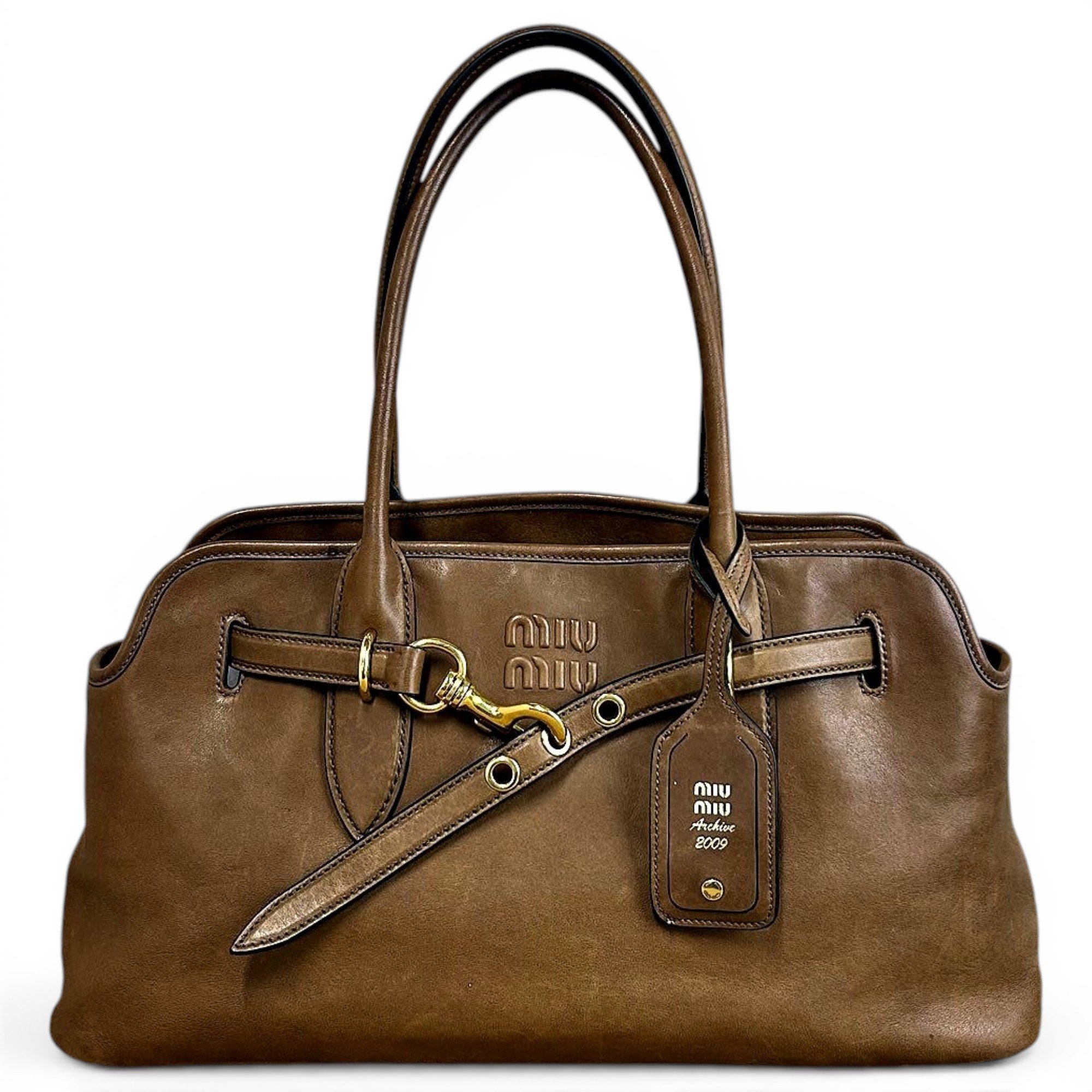 Aventure leather handbag