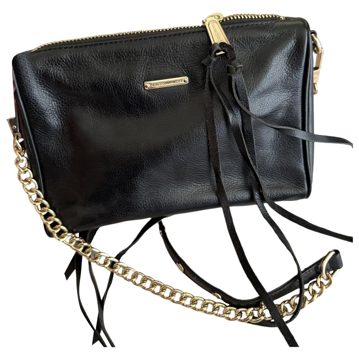 Leather crossbody bag