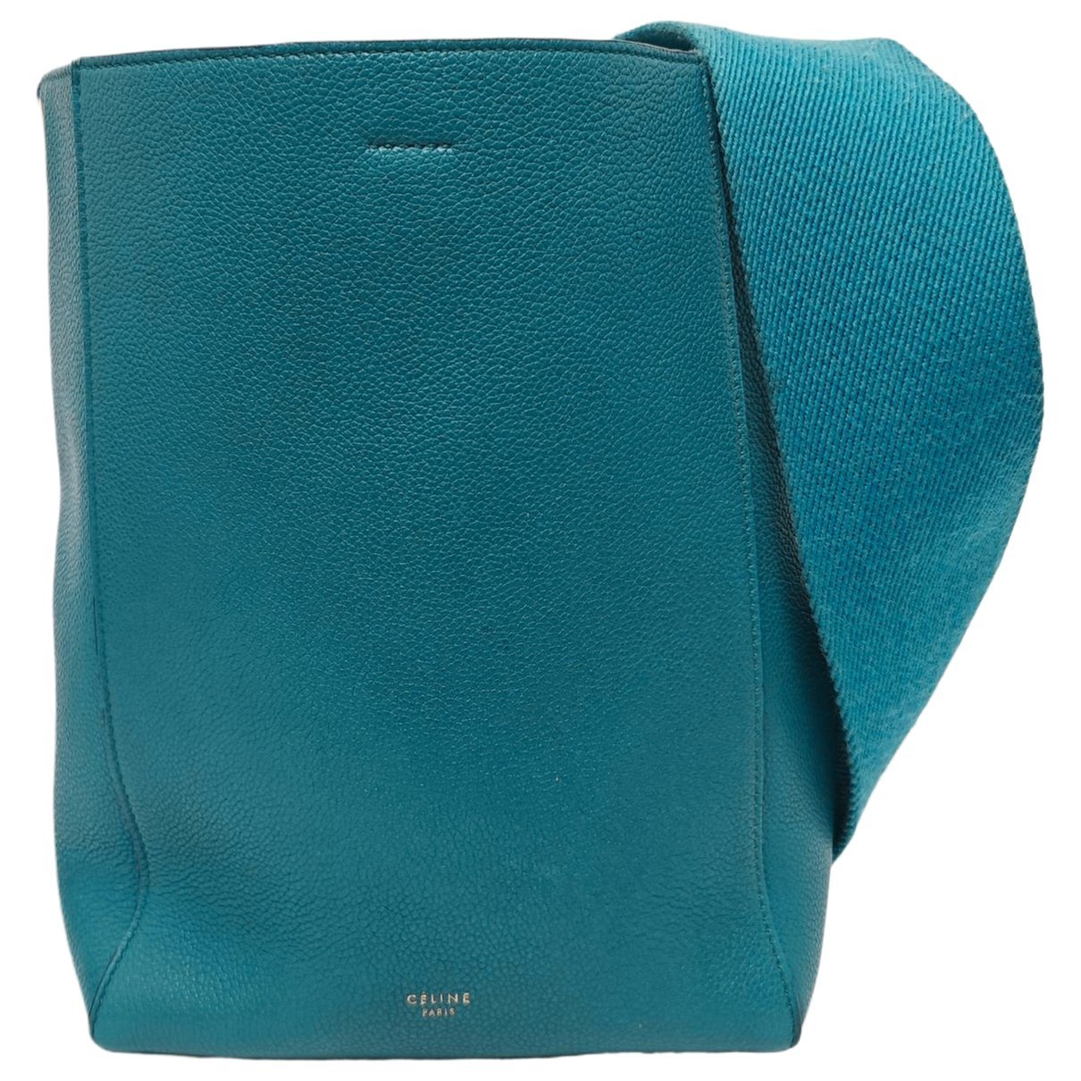 Seau Sangle leather handbag