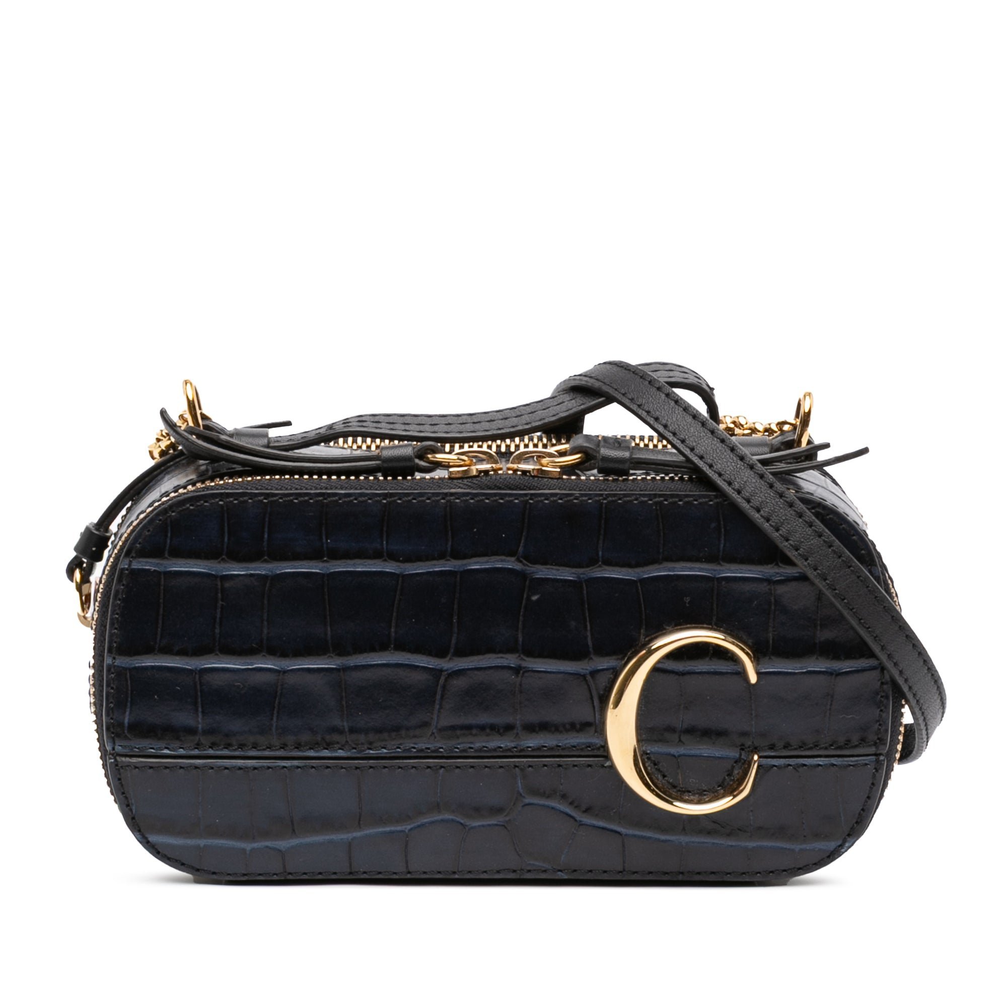 Leather mini bag