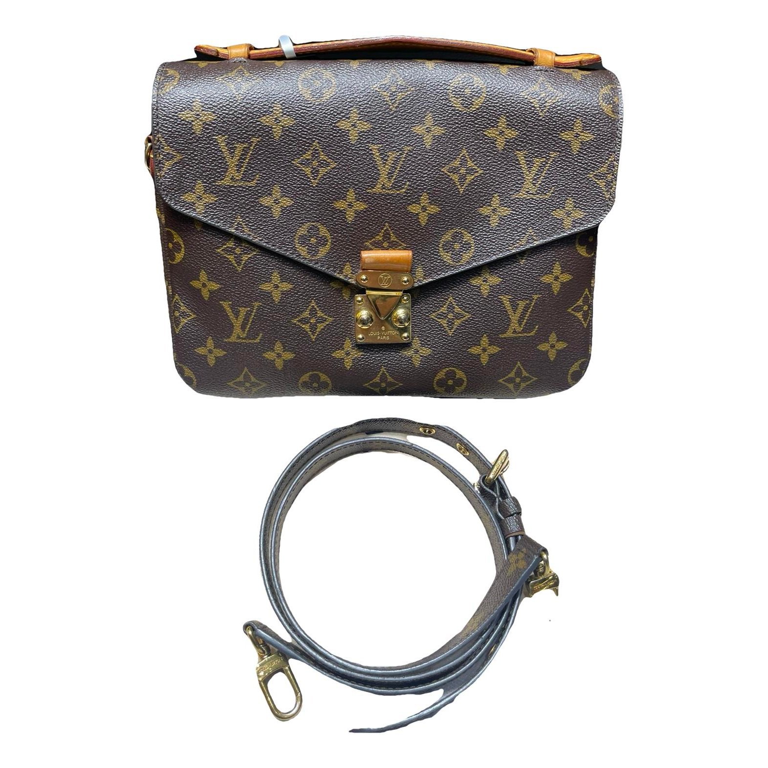 Metis leather crossbody bag