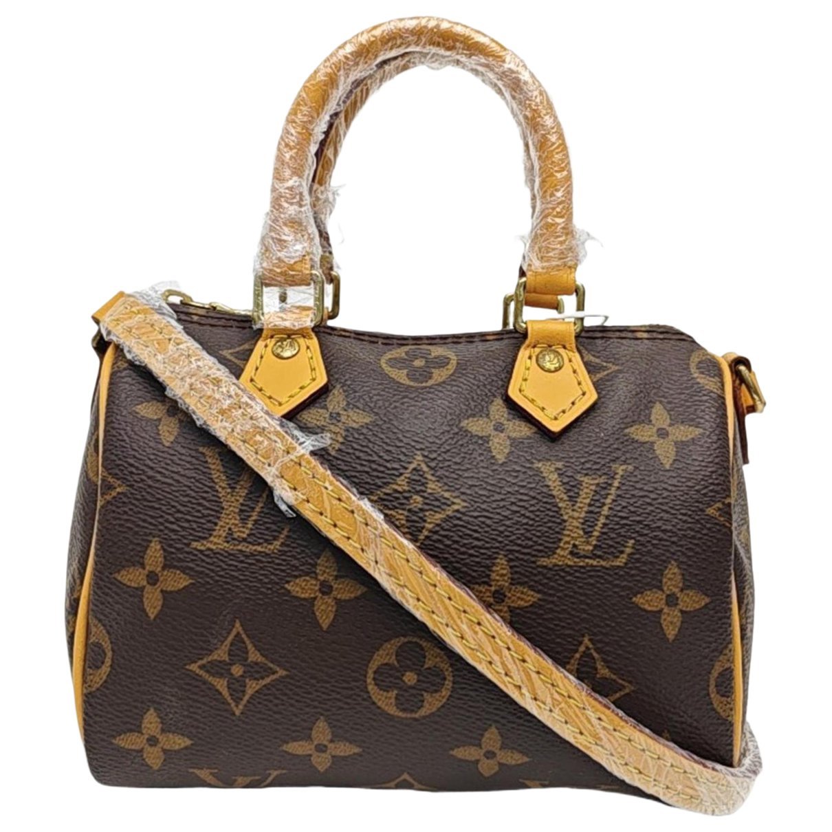 Nano Speedy / Mini HL leather handbag