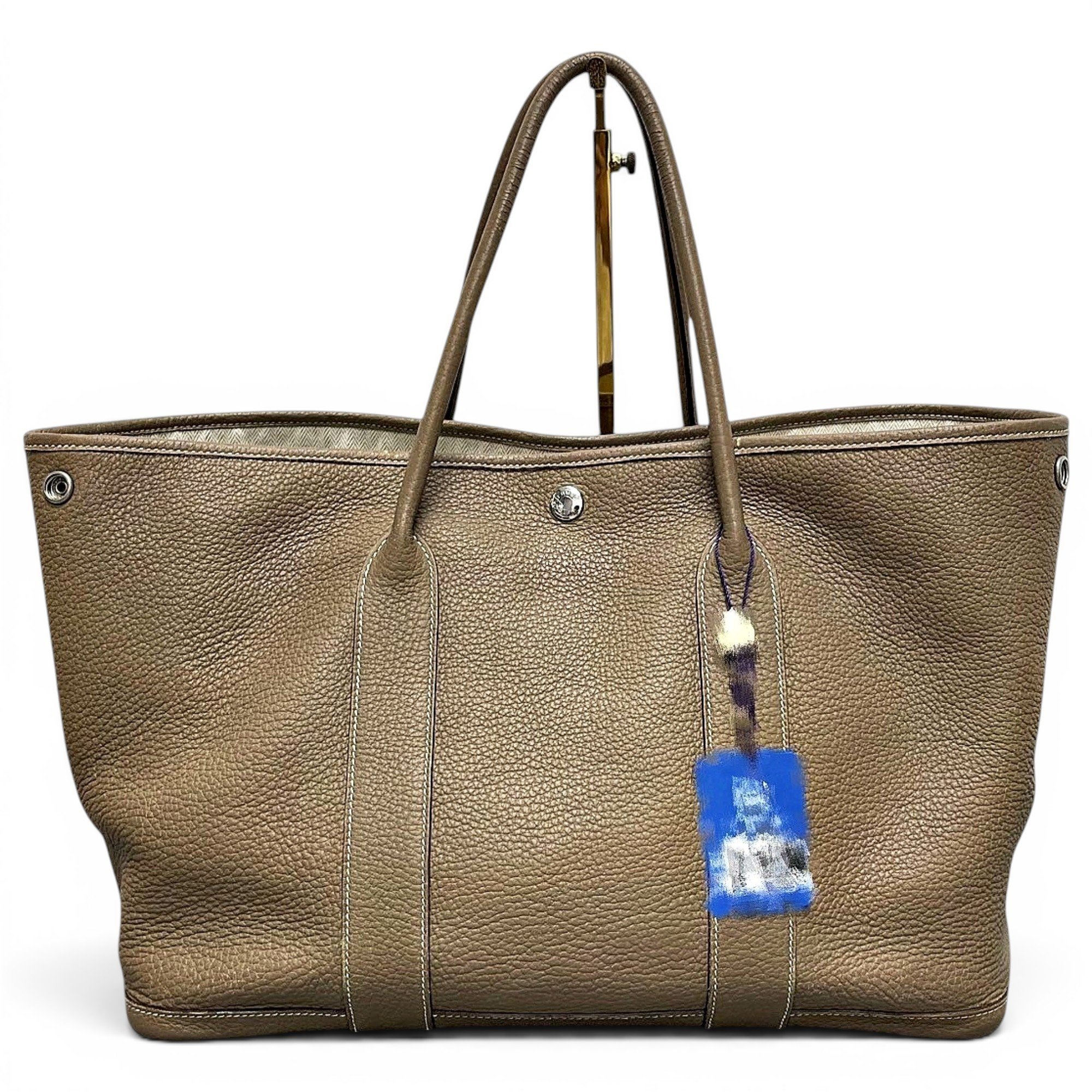 Garden Party leather handbag
