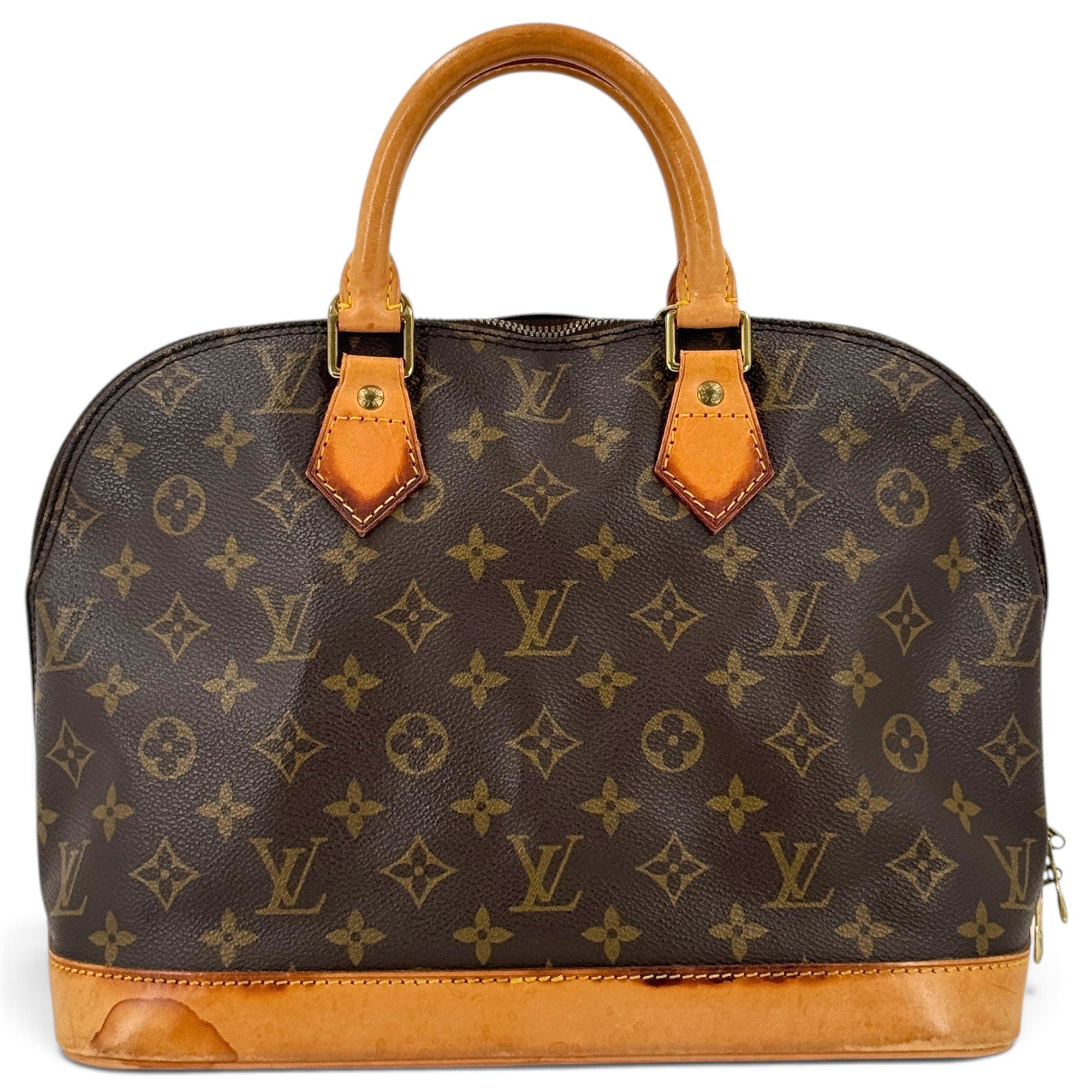 Alma leather handbag