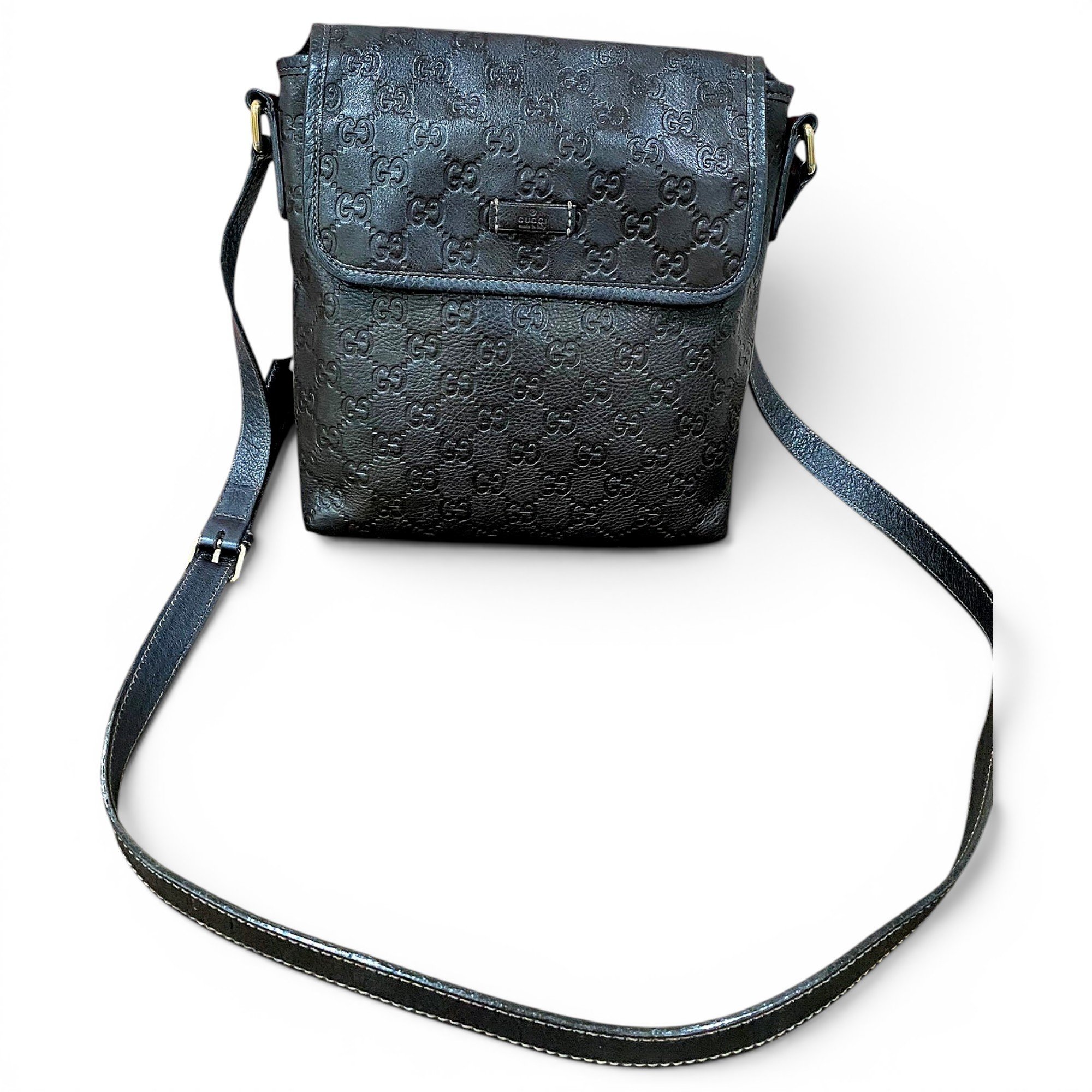 Leather crossbody bag