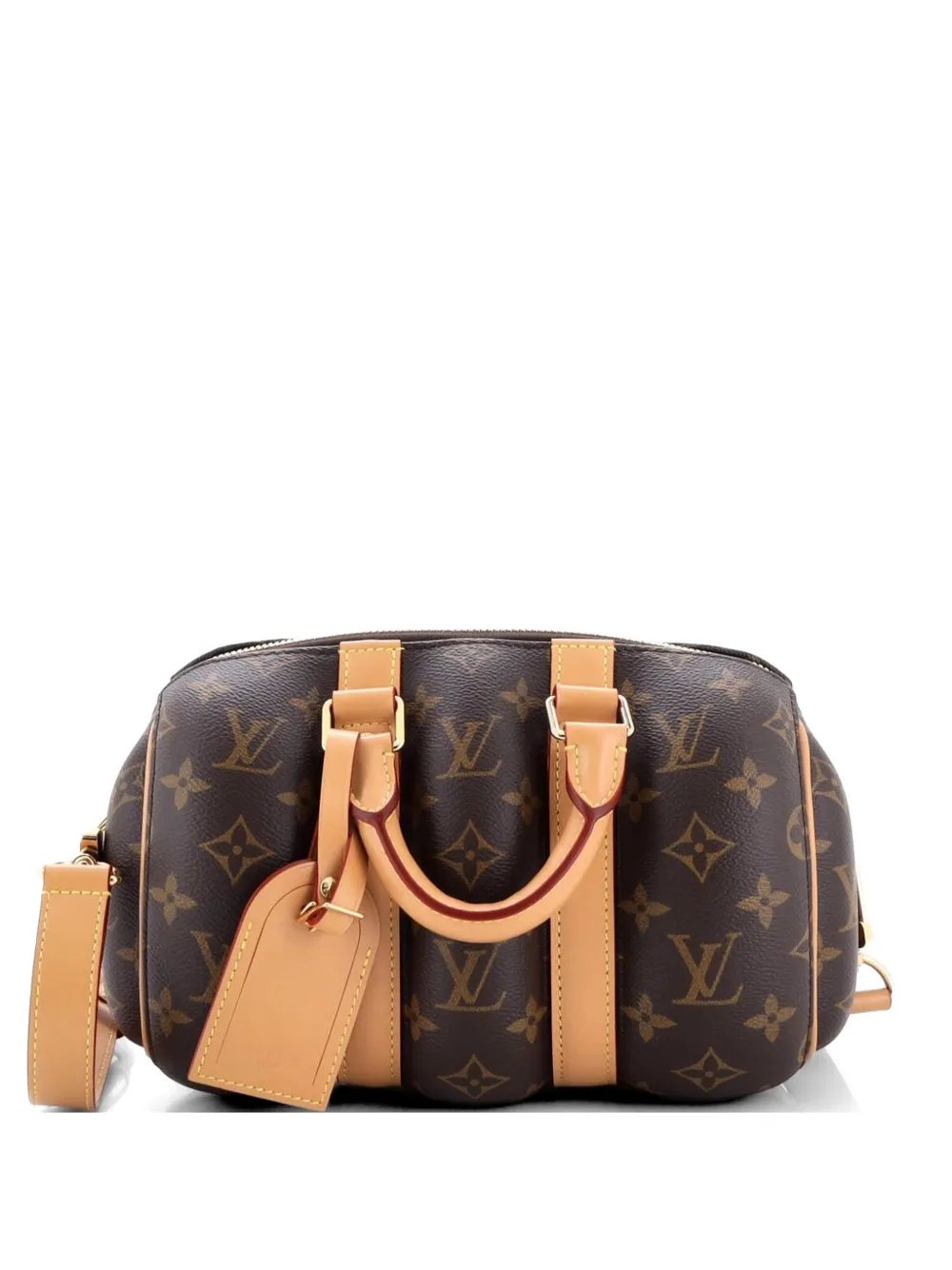 Keepall Bandouliere Bag Blown Up Monogram Canvas 25 shoulder bag