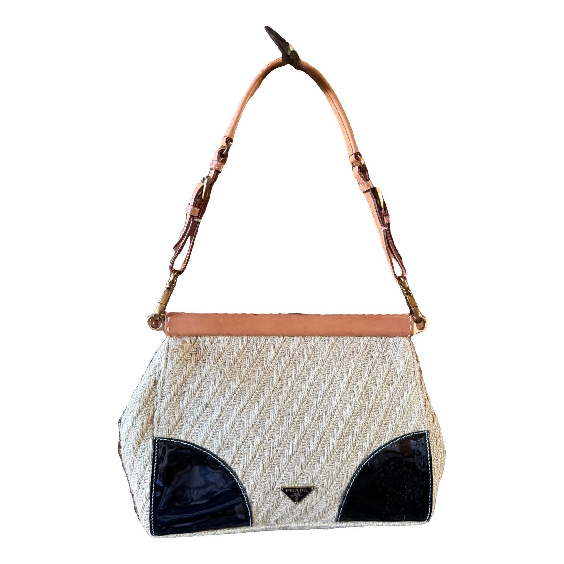 Moon cloth handbag