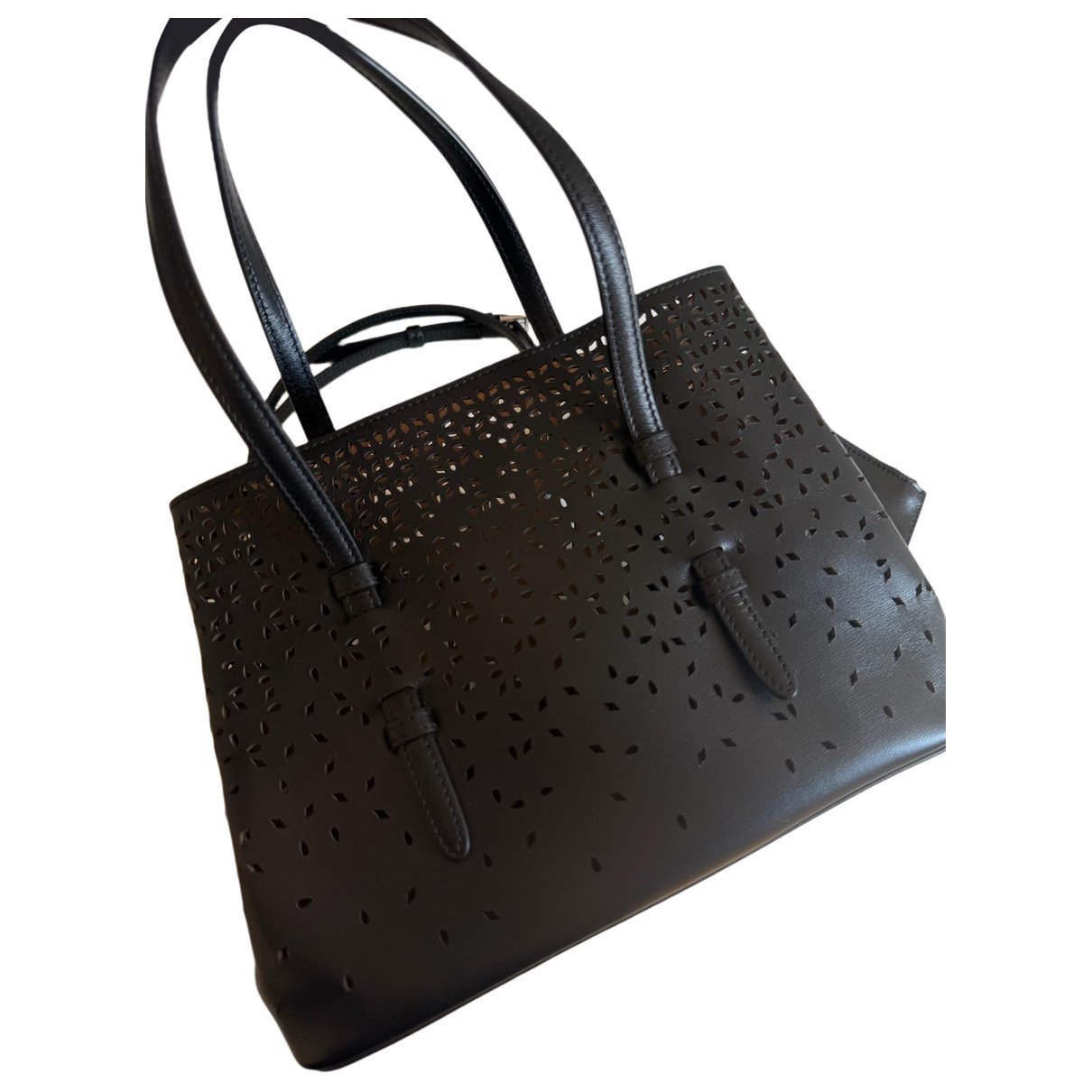 Mina leather handbag