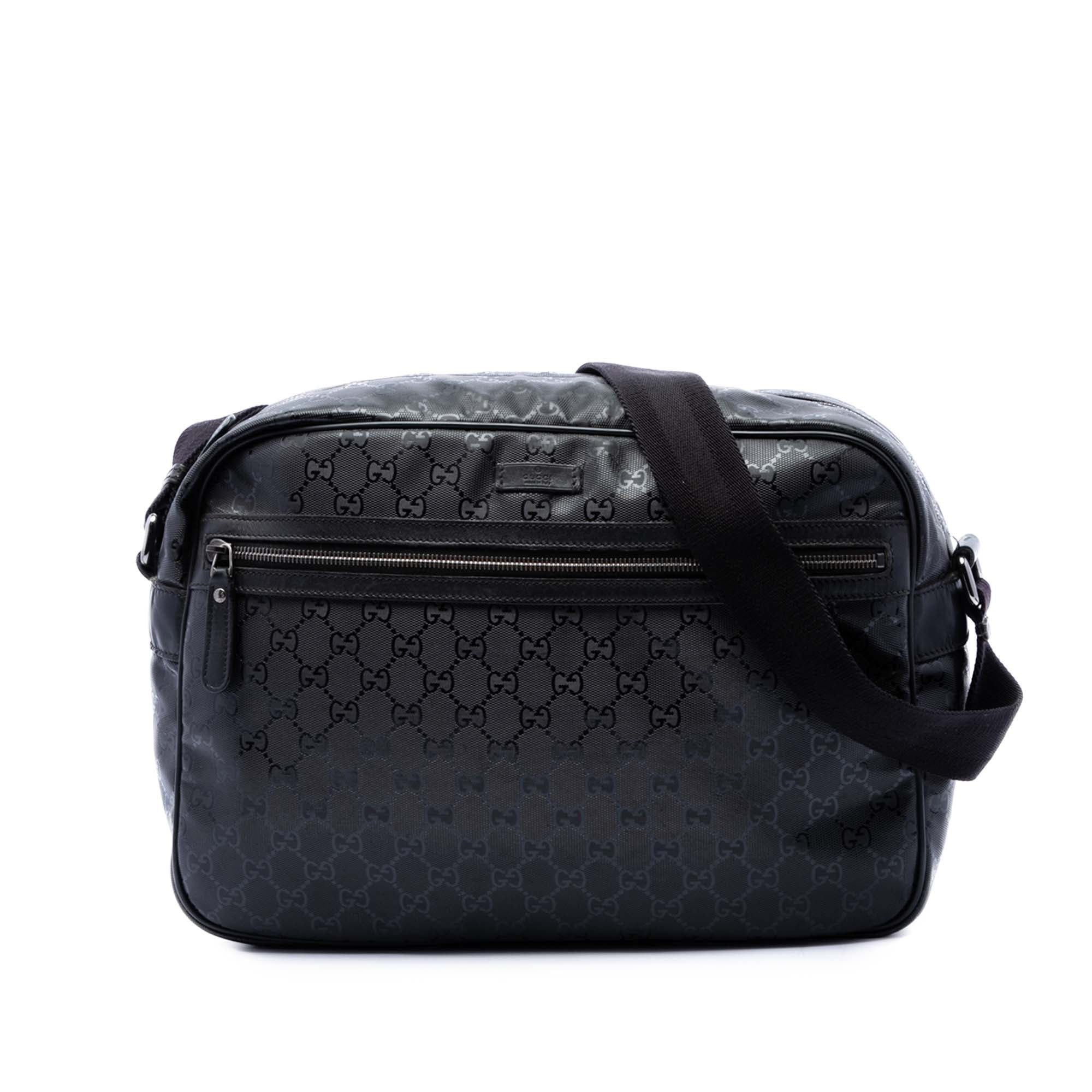 Gucci B leather crossbody bag