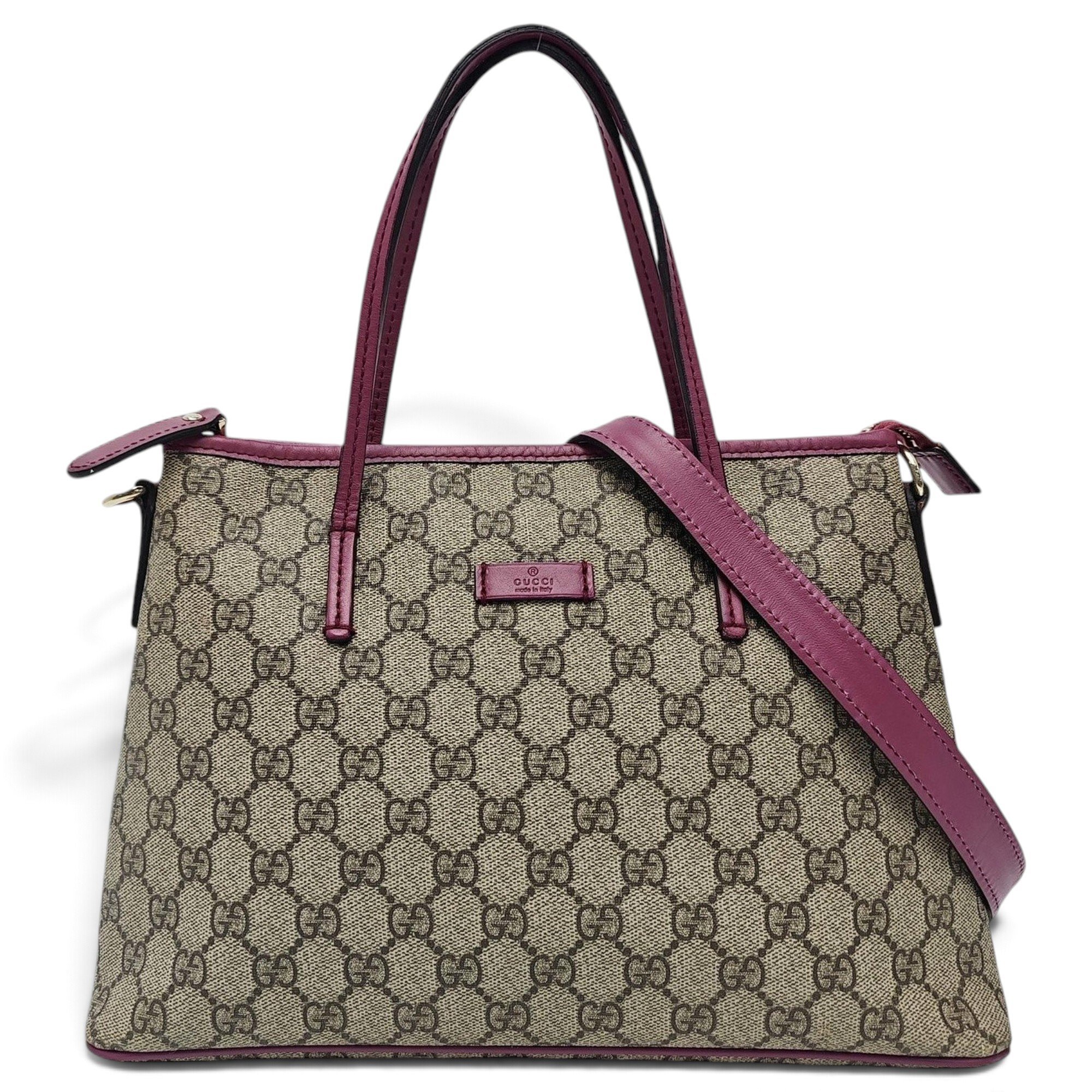 Leather handbag