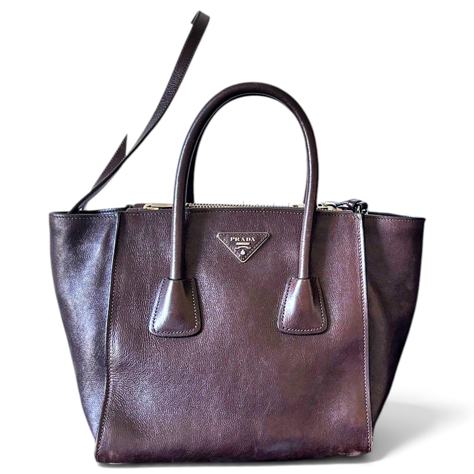 Galleria leather handbag