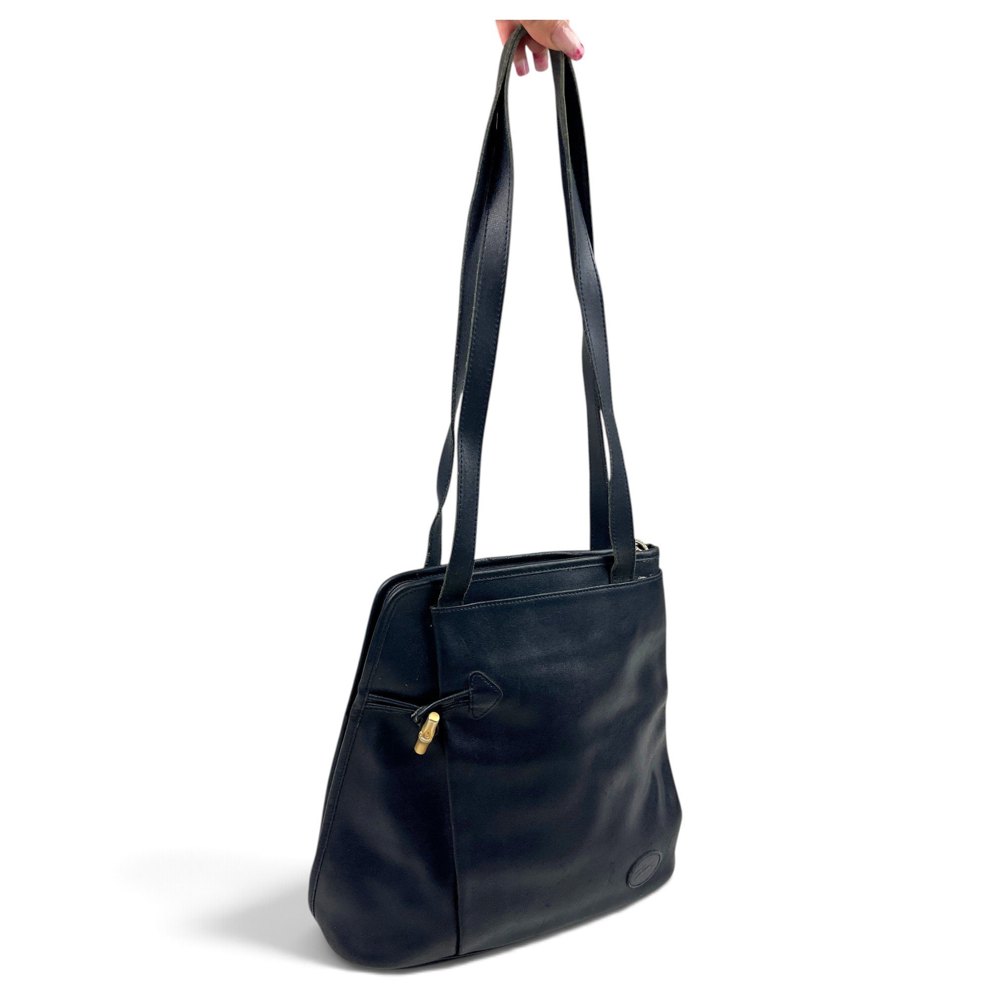 Leather handbag