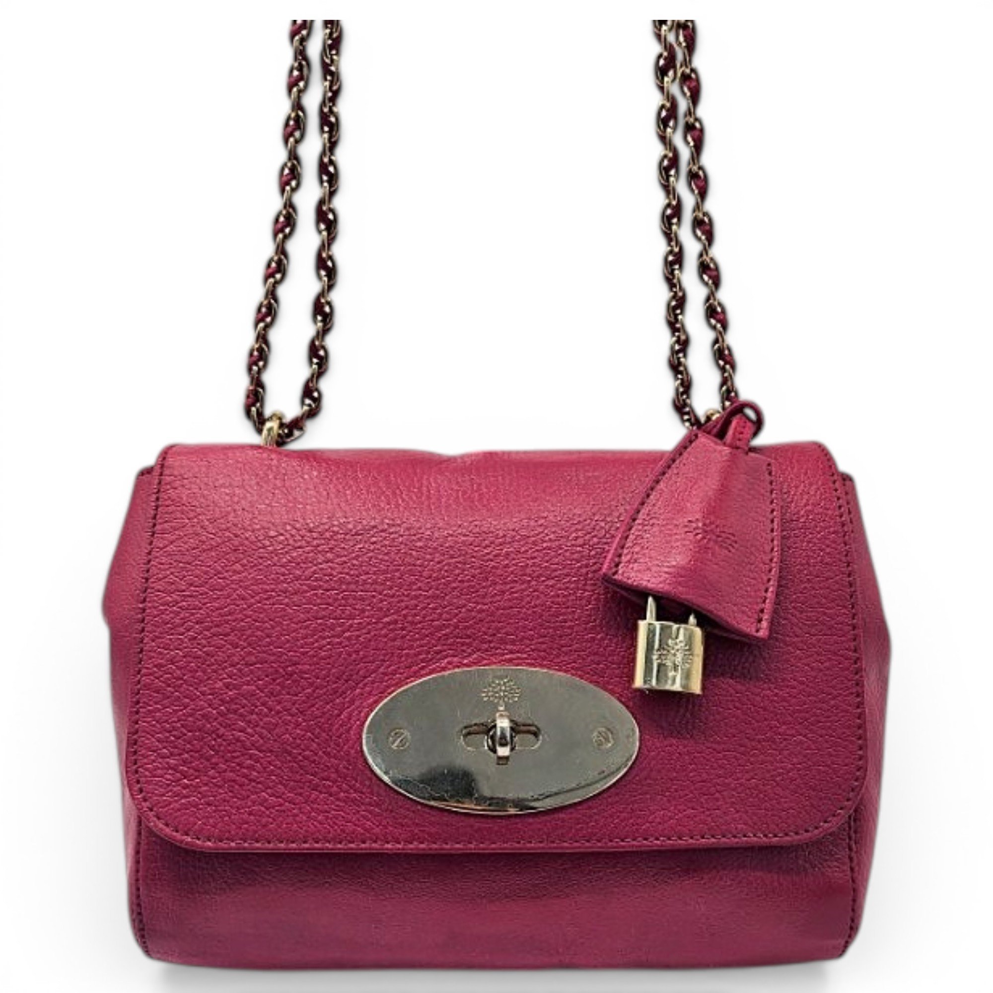 Lily leather handbag